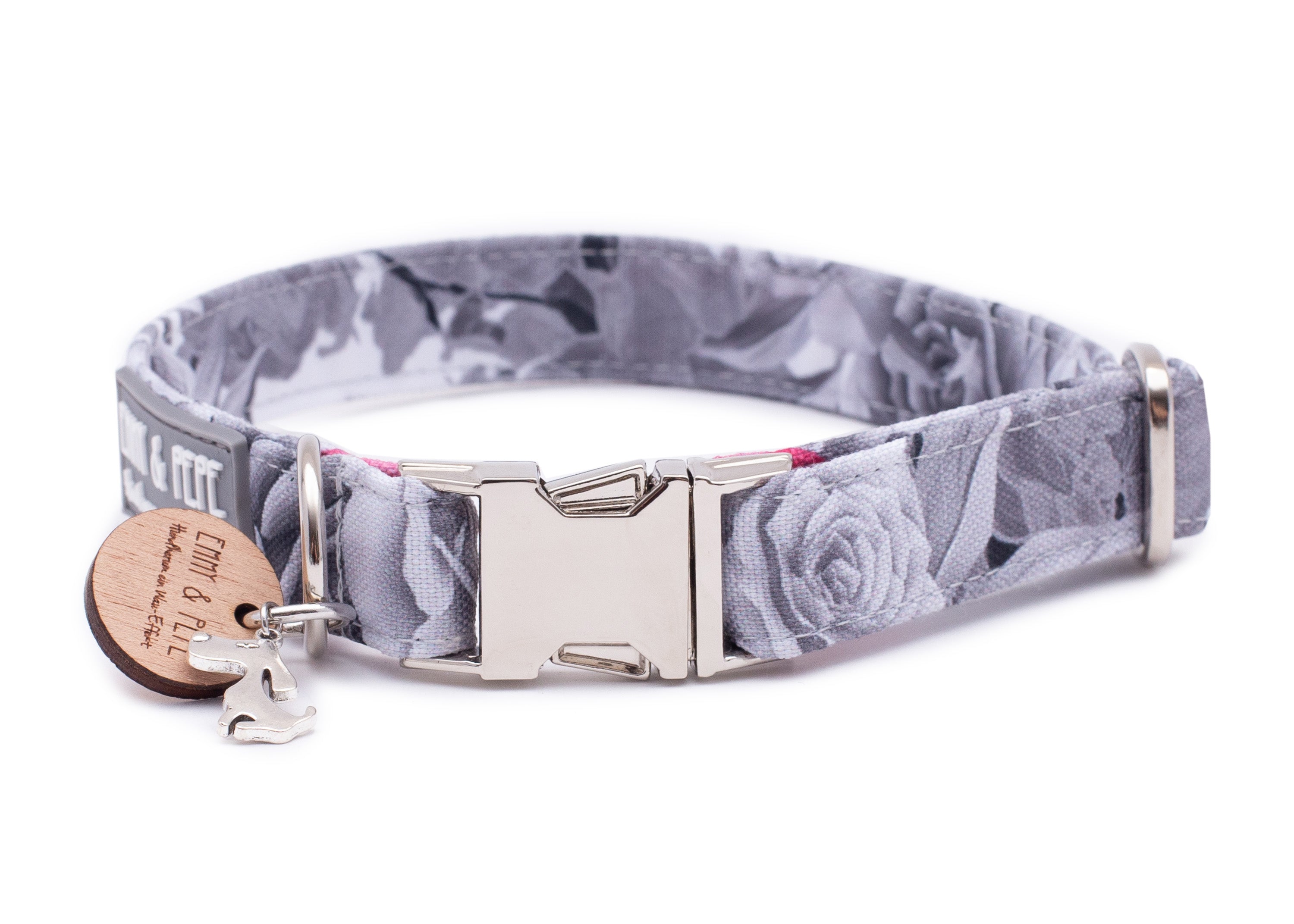 Hundehalsband Pink Rose