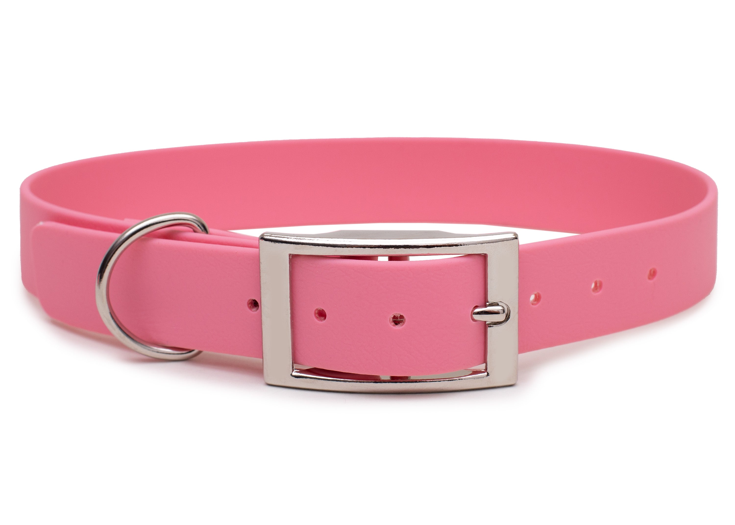 Biothane Halsband Rosa
