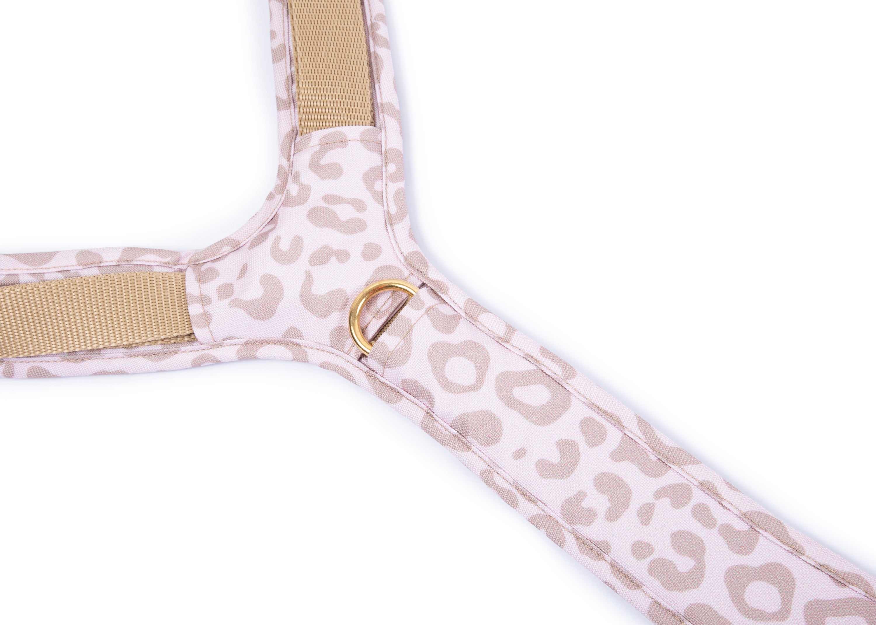 Hundegeschirr Leo Creme Brustring Detailansicht