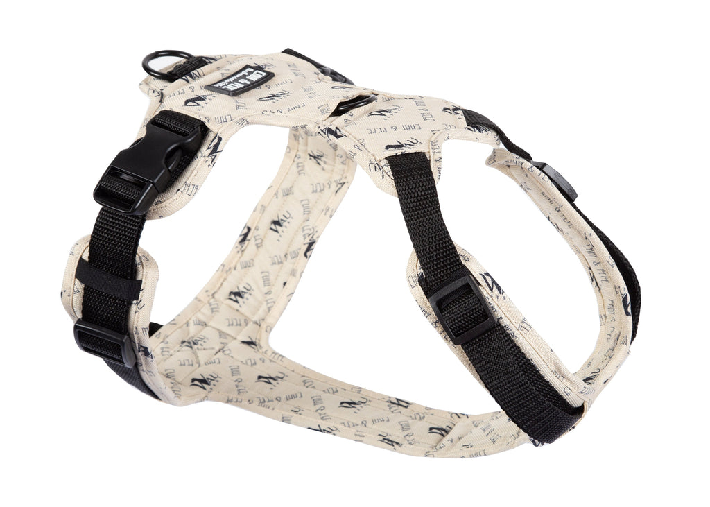 Hundegeschirr "Wau-Effekt" Creme 