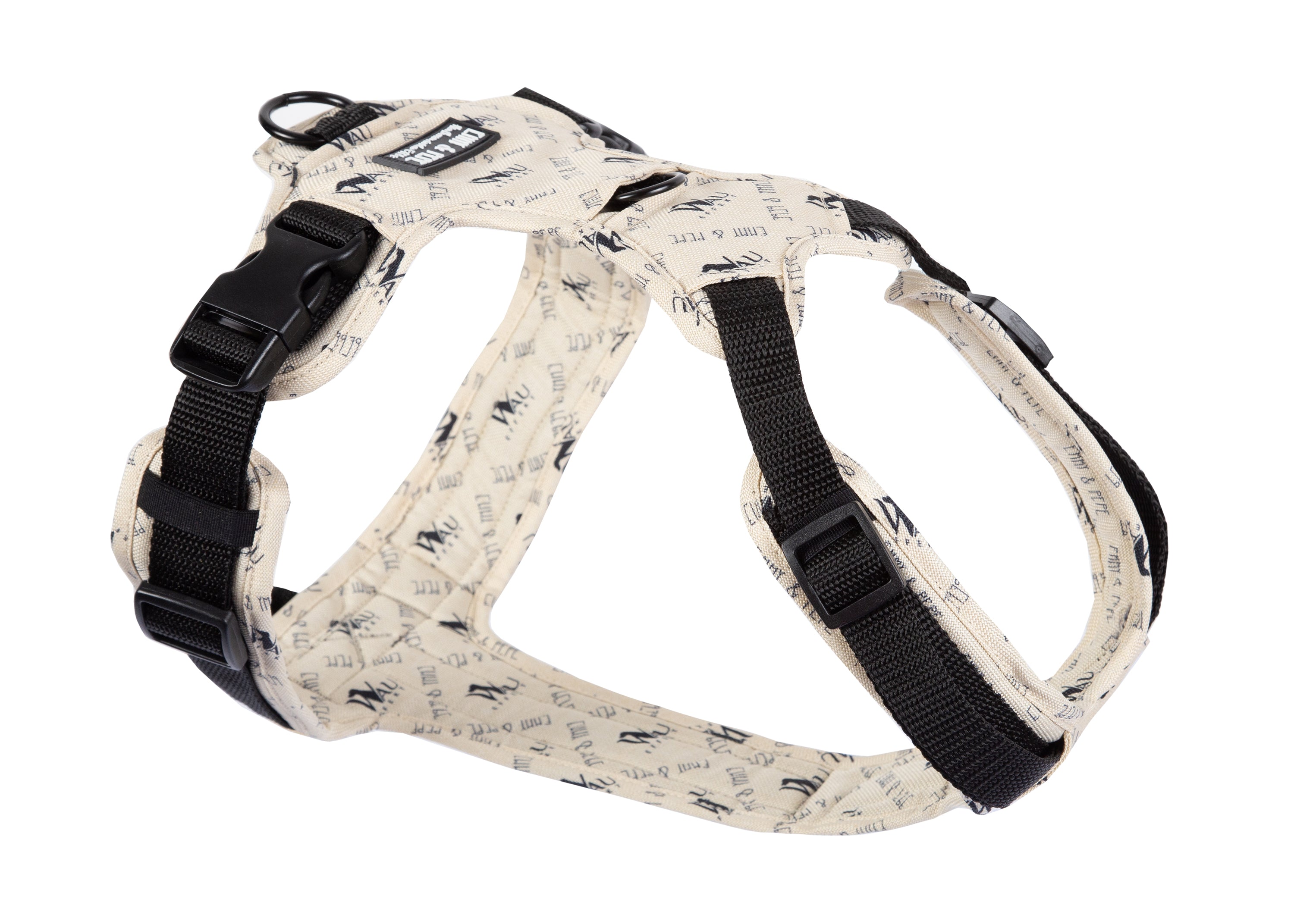 Hundegeschirr "Wau-Effekt" Creme 