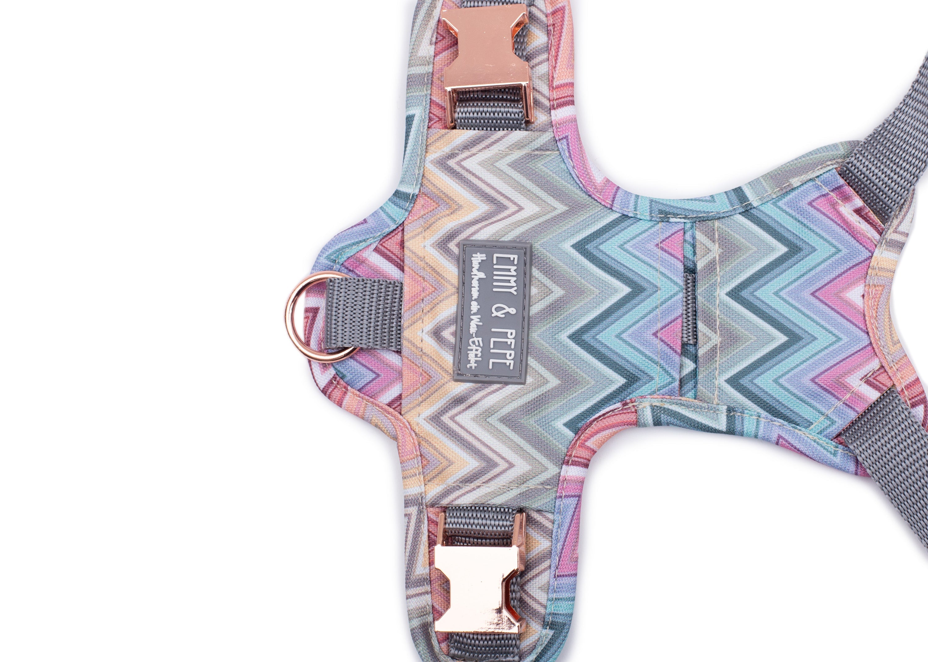 Hundegeschirr Waussoni Rückenpatch Detailansicht