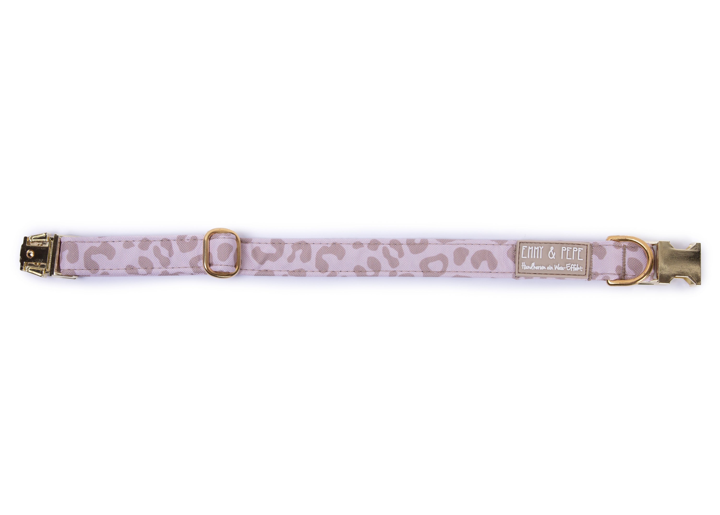 Hundehalsband Leo Creme geöffnet