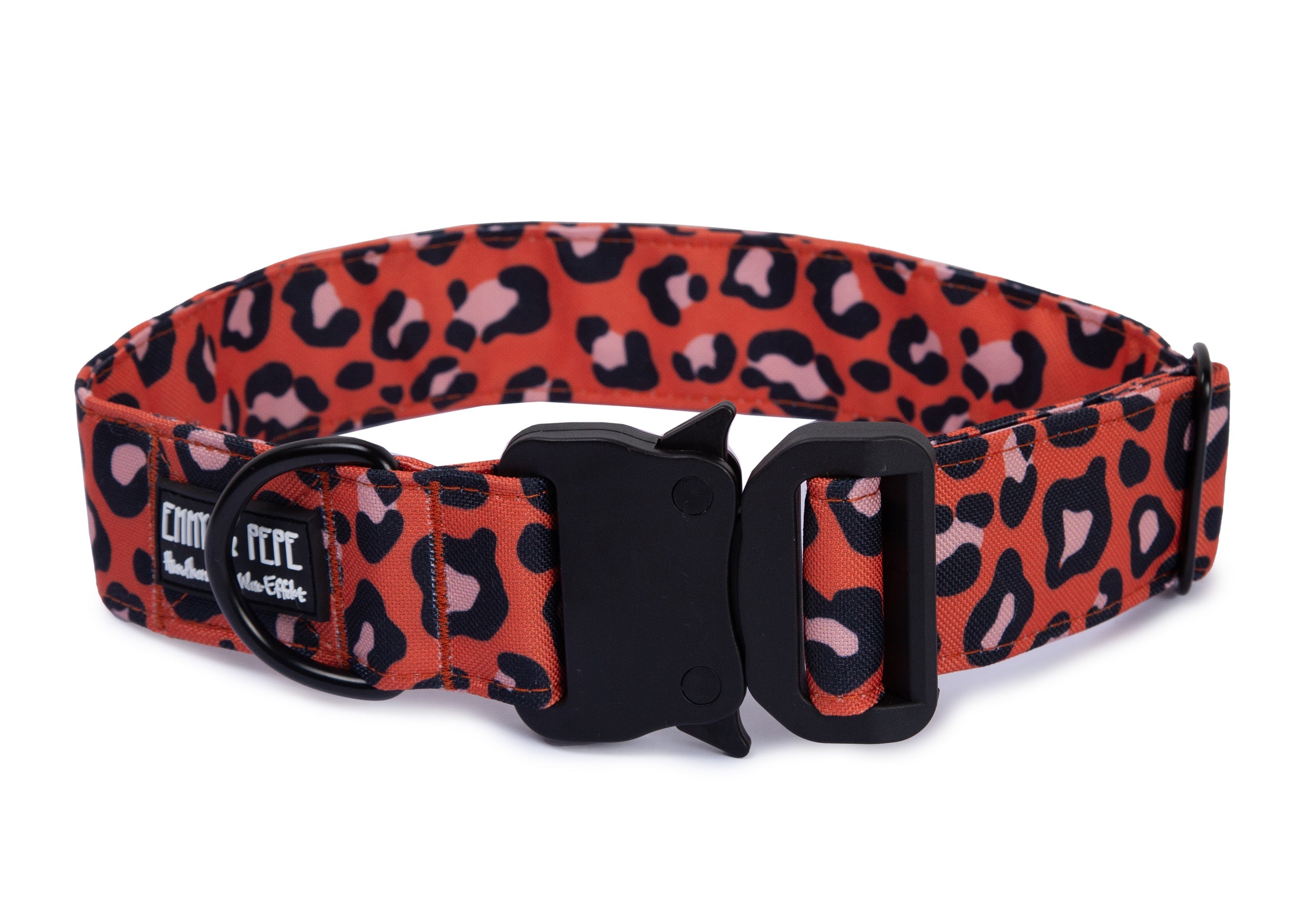 Hundehalsband Leo Orange Safety