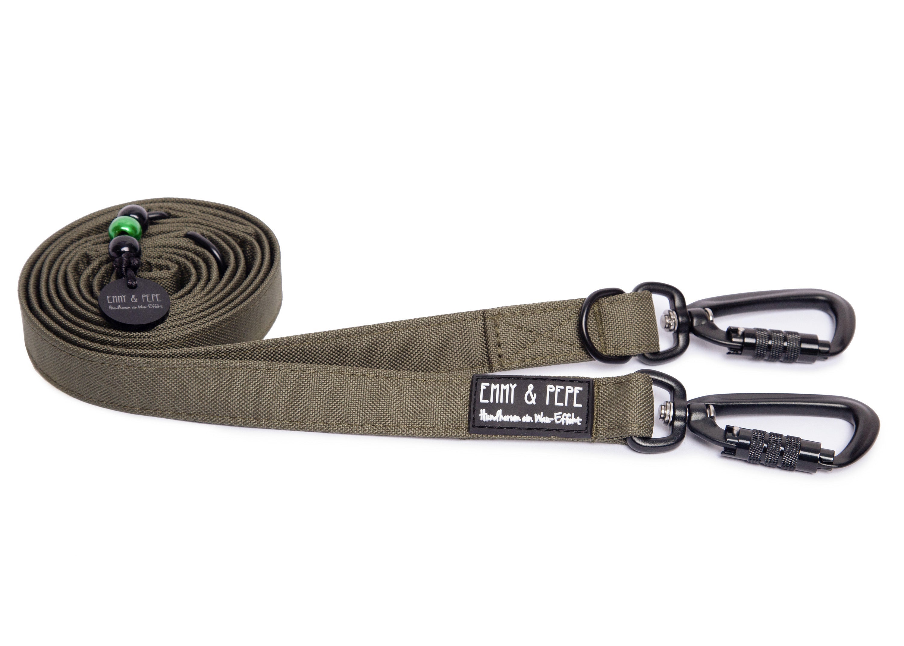 Hundeleine Lothar mit Sicherheitskarabiner