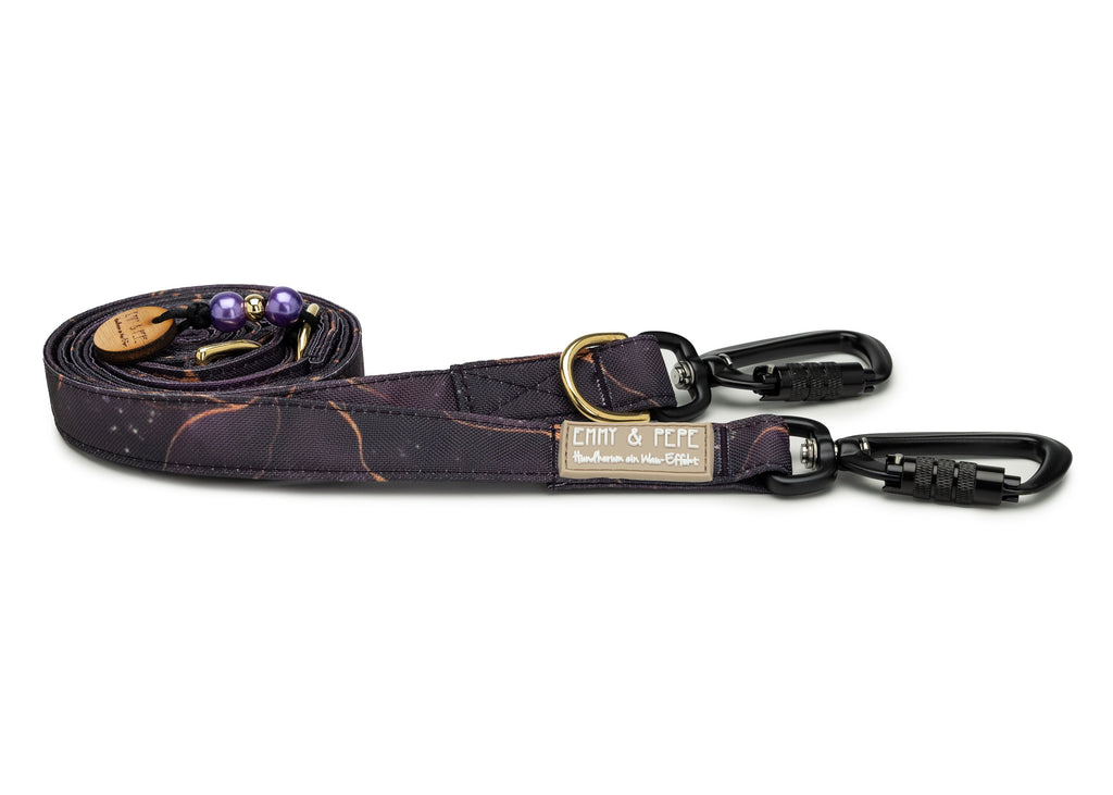 Hundeleine Golden Plum