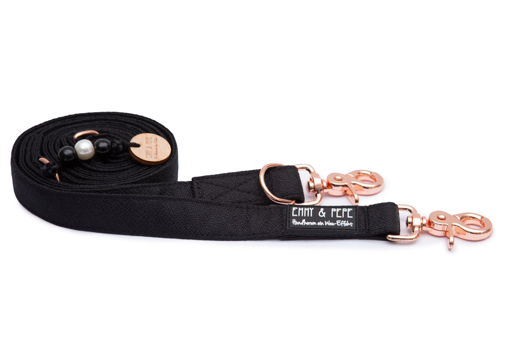 Hundeleine Modell Tiffany XS,S,M,L,mit Sicherheitskarabiner 