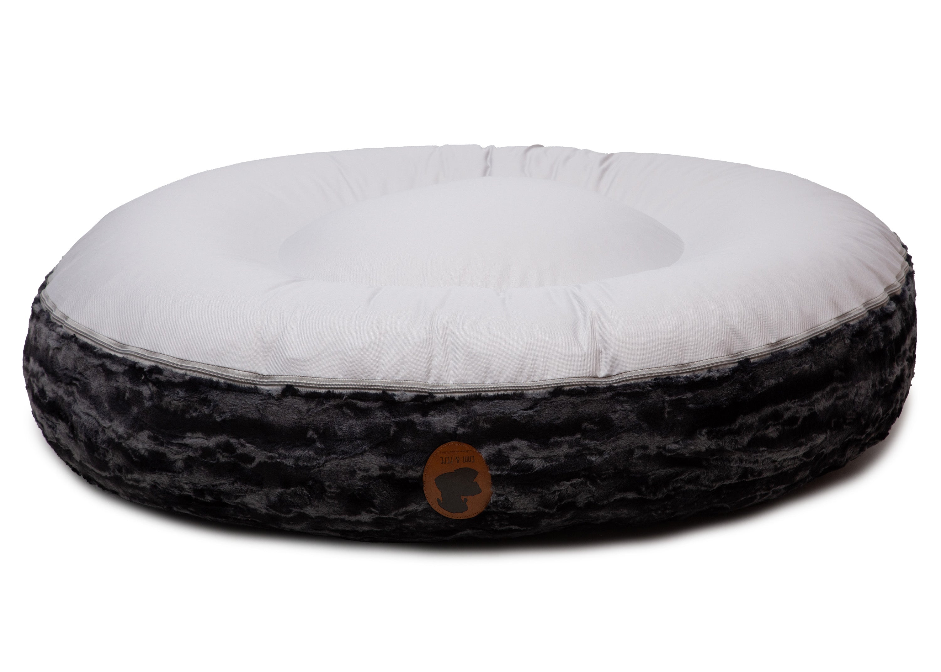 Wau-Bed orthopädisches Hundebett Black Beauty Oval /