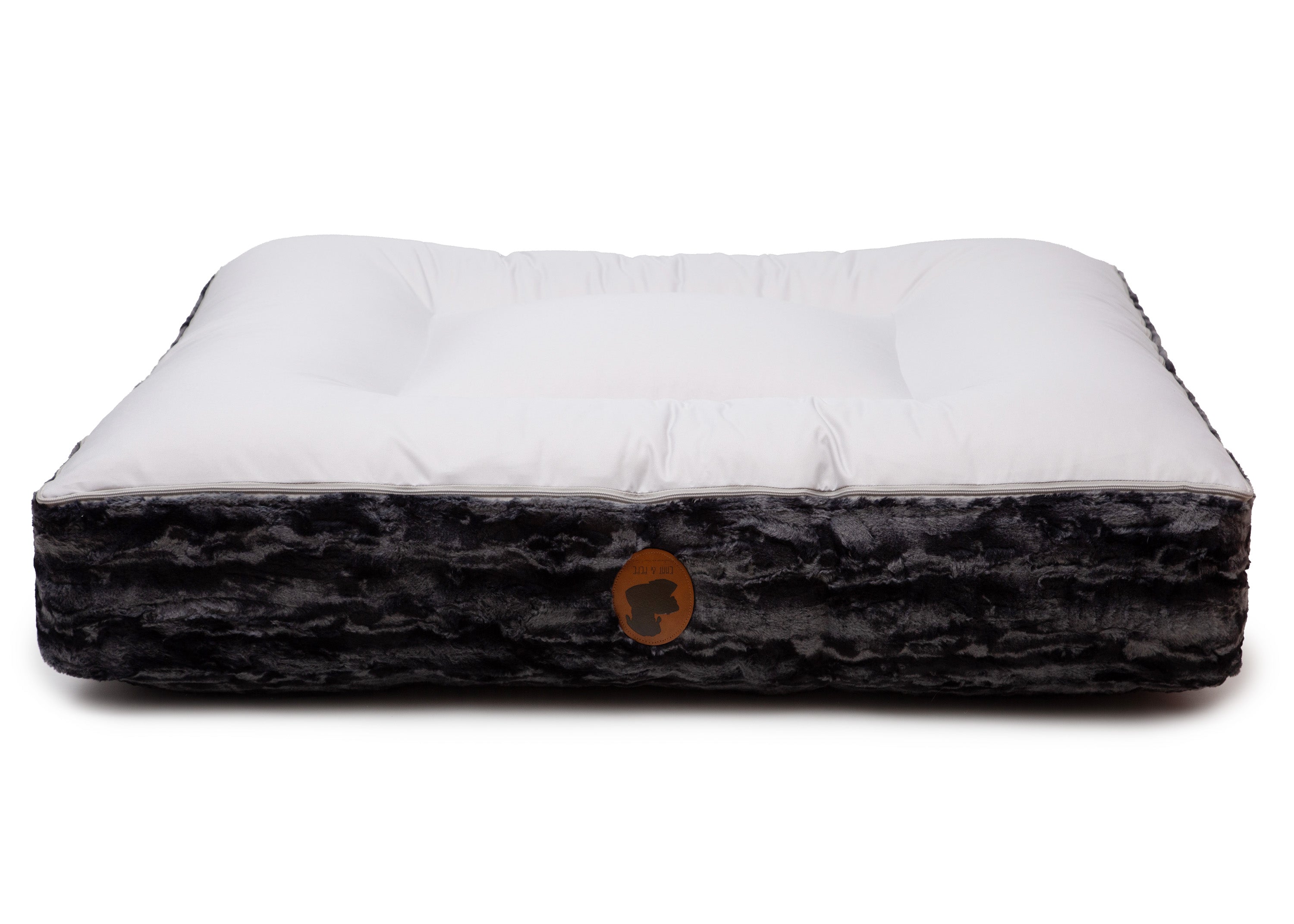 Wechselbezug für orthopädisches Hundebett Black Beauty Oval /