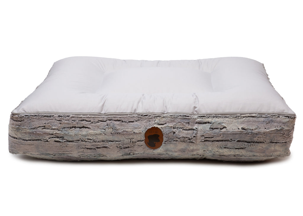Wau-Bed orthopädisches Hundebett Silberfuchs Oval / S (80x60cm),Oval / M (100x80cm),Oval / L (120x100cm),Oval / XL (140x120cm),