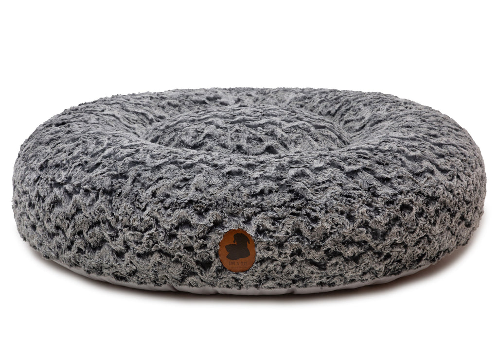 Wechselbezug für orthopädisches Hundebett, Modell Black Wave, Oval