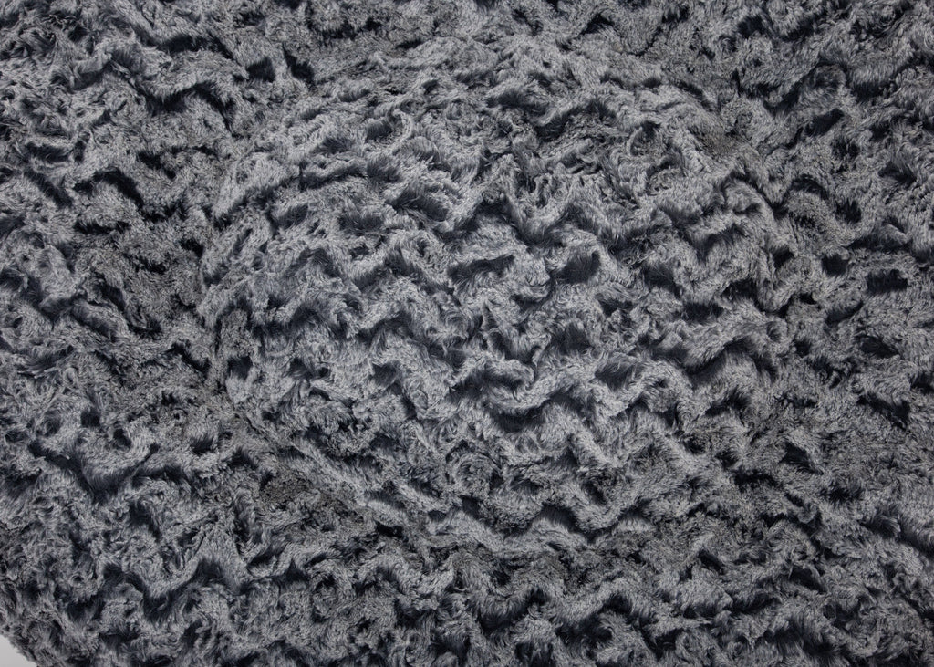 Wau-Bed orthopädisches Hundebett  Black Wave Oval /