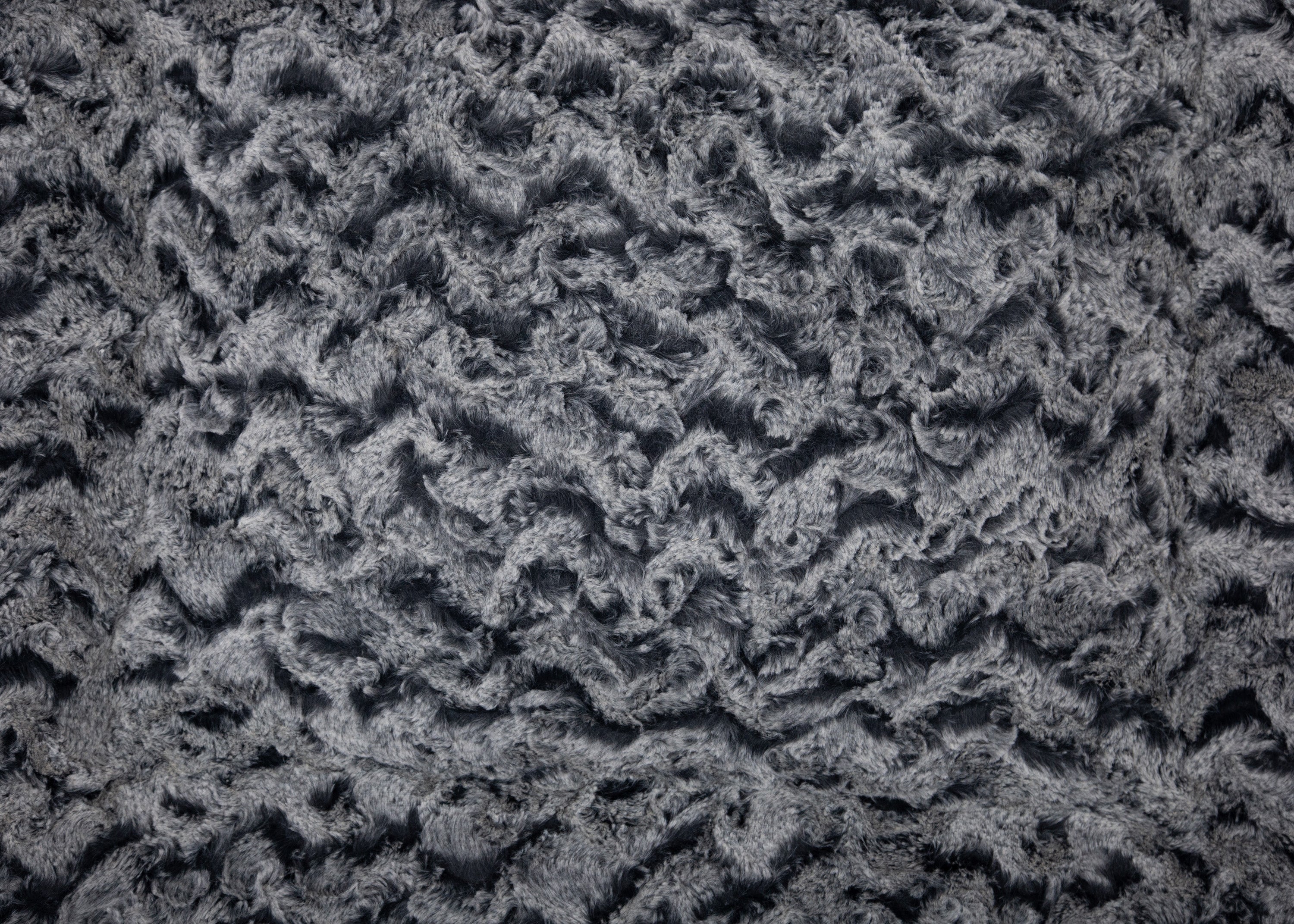 Wechselbezug für orthopädisches Hundebett  Black Wave Oval / Detailansicht Stoff