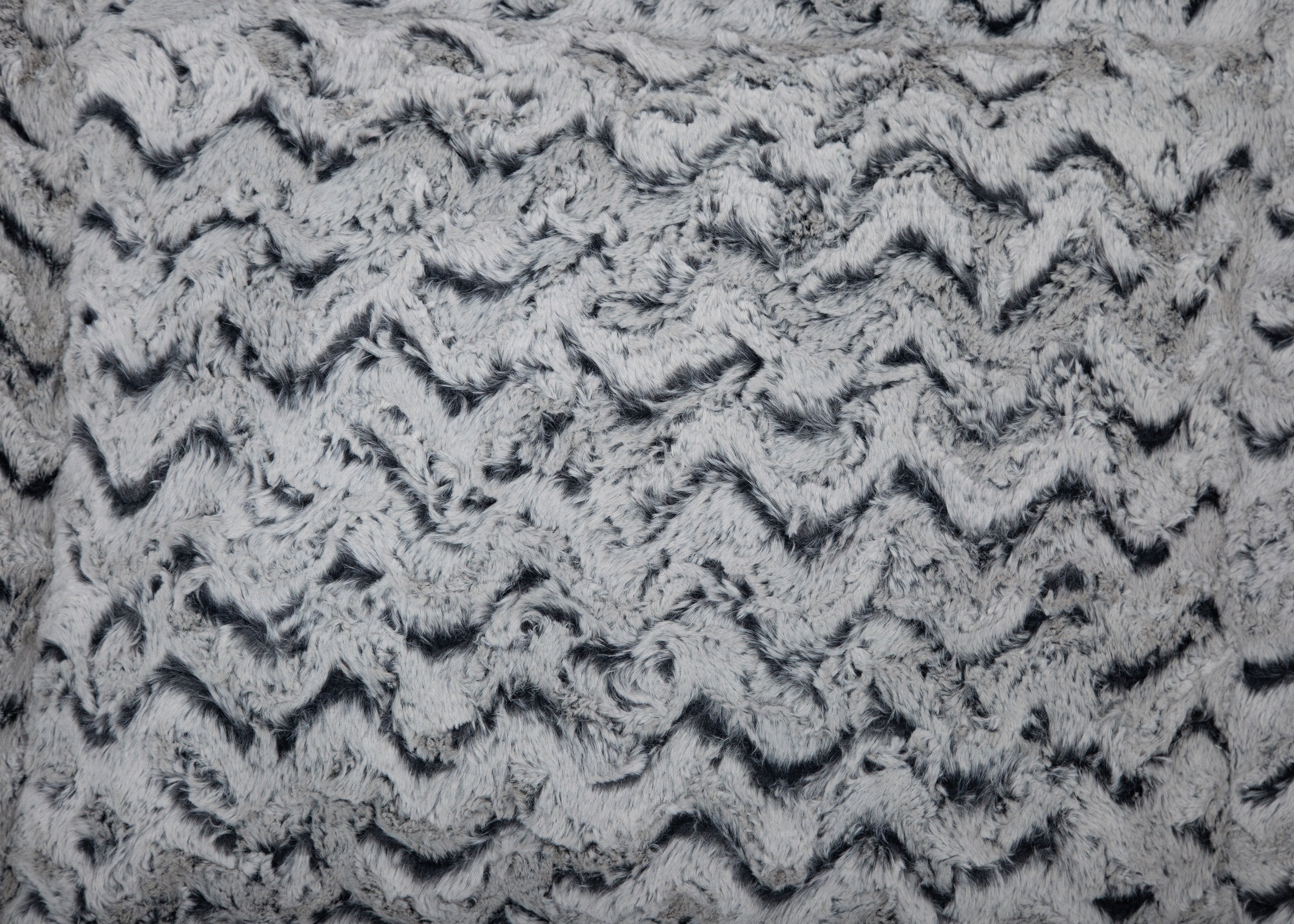 Wechselbezug für orthopädisches Hundebett  Silver Wave Oval  Detailansicht Stoff