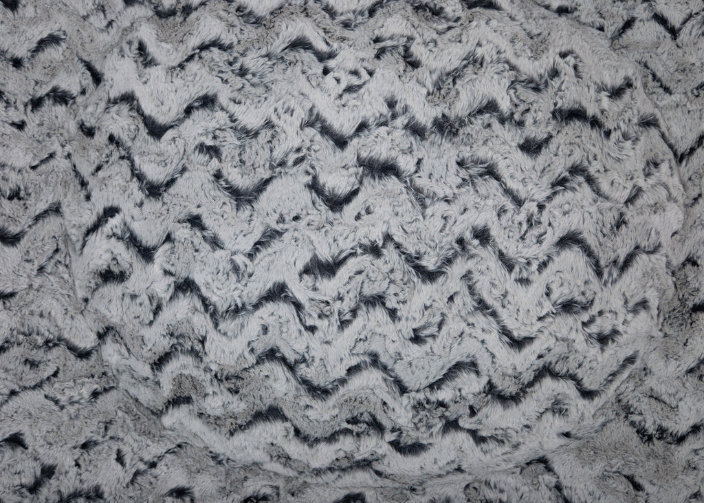 Wechselbezug für orthopädisches Hundebett  Silver Wave Oval /Detailansicht Stoff