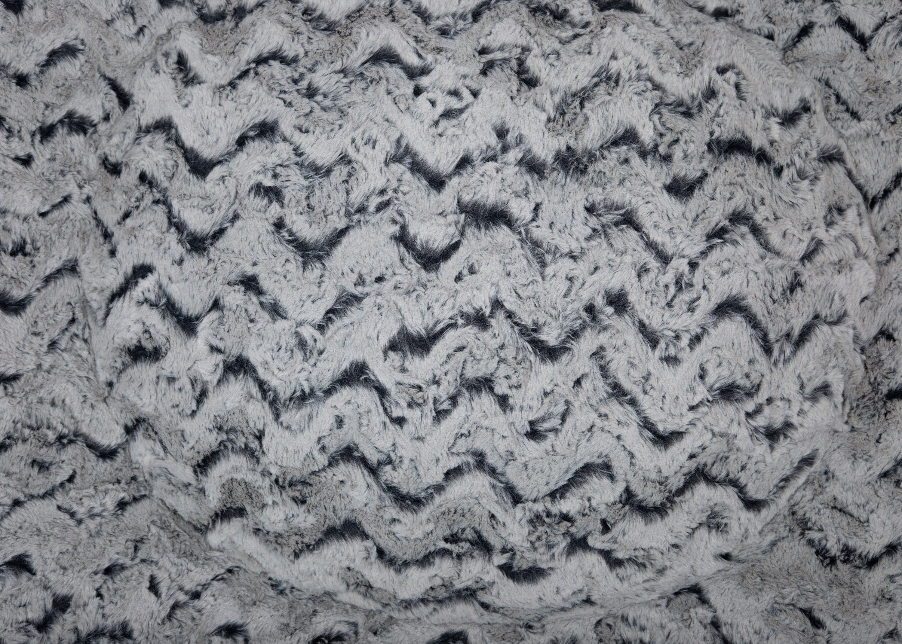 Wechselbezug für orthopädisches Hundebett  Silver Wave Oval /Detailansicht Stoff