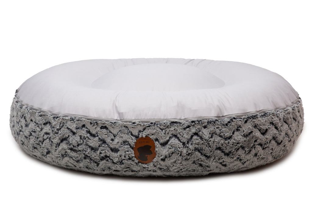 Wechselbezug für orthopädisches Hundebett Silver Wave Oval /