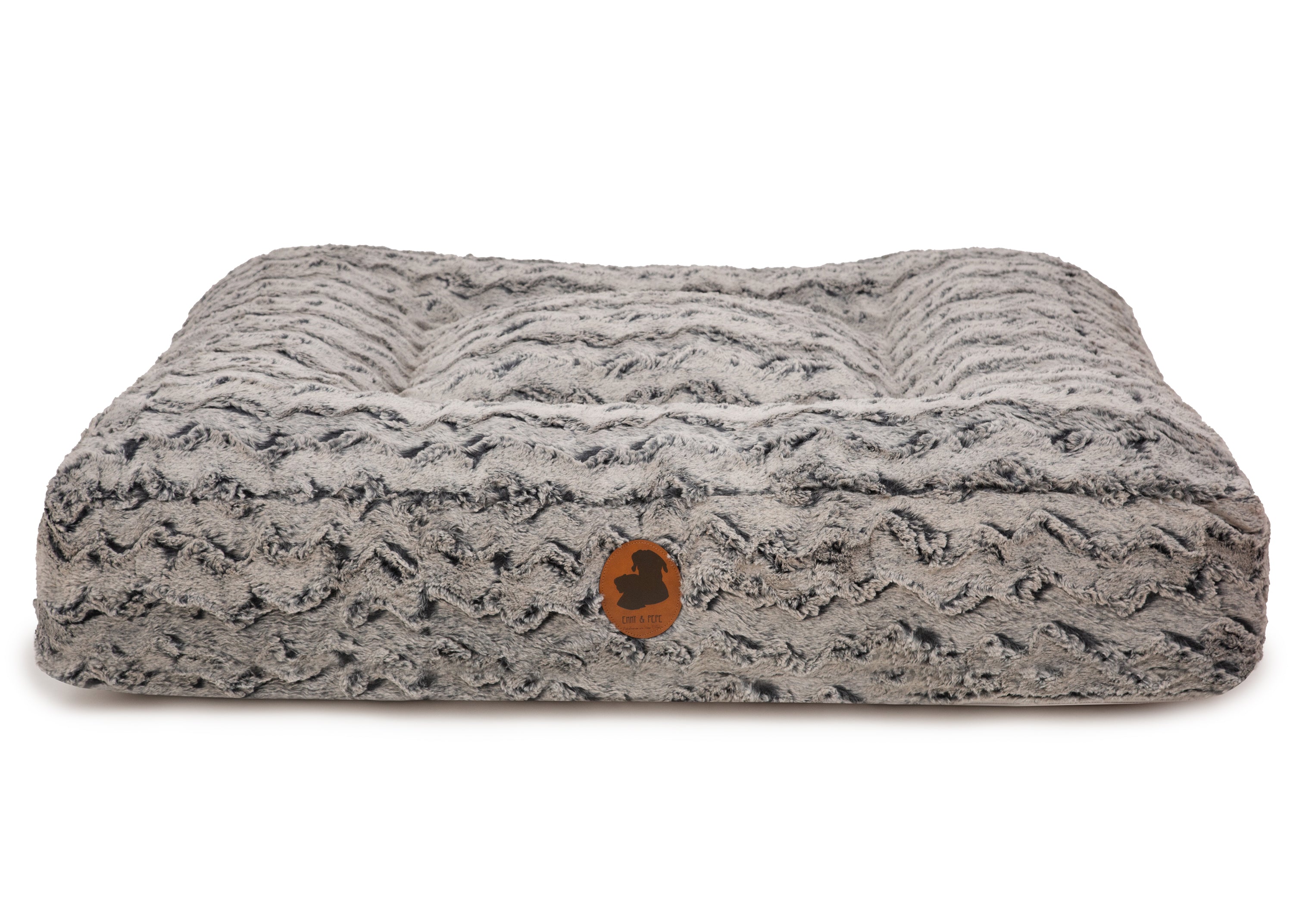Wechselbezug für orthopädisches Hundebett, Modell   Stone Wave,  Eckig 