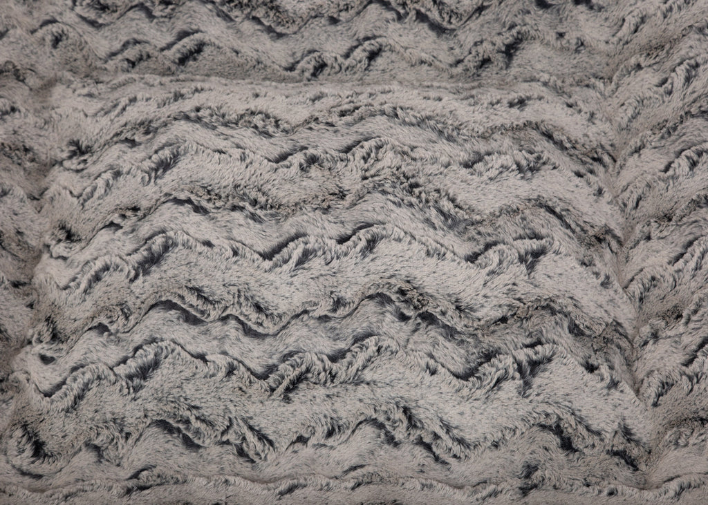 Wau-Bed orthopädisches Hundebett Stone Wave Oval Detailansicht Stoff