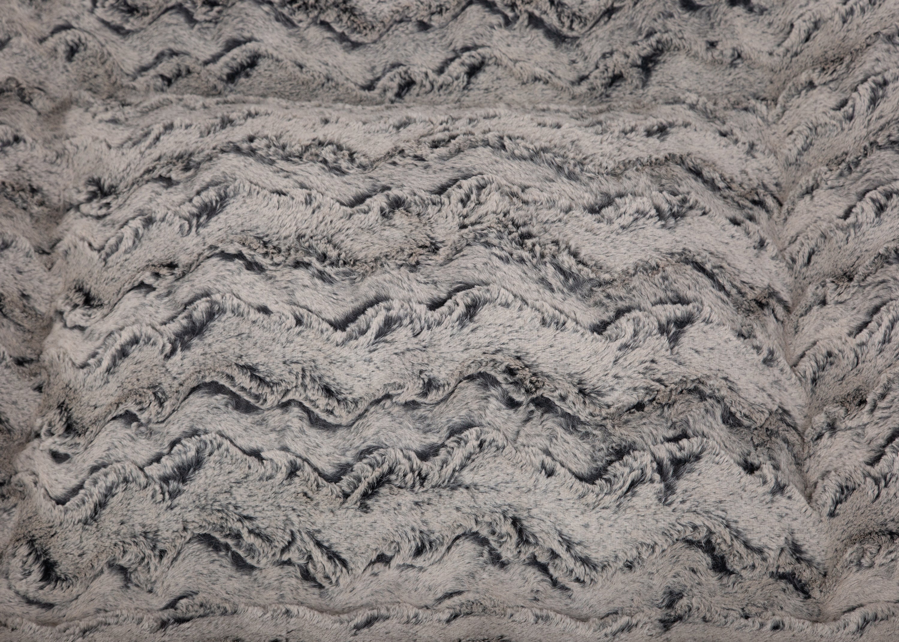 Wau-Bed orthopädisches Hundebett Stone Wave Oval Detailansicht Stoff