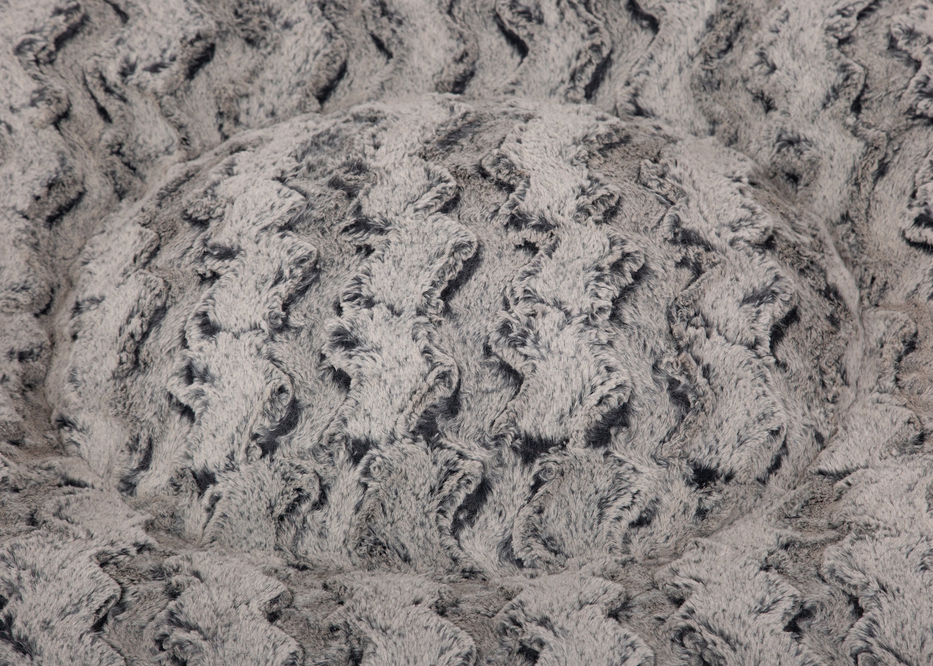 Wechselbezug für orthopädisches Hundebett Stone Wave Oval Detailansicht Stoff