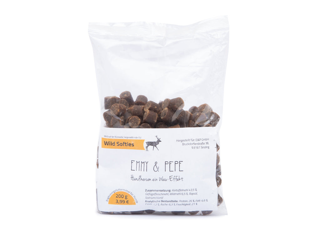 Hundeleckerlis E&P Wild Softies 200g