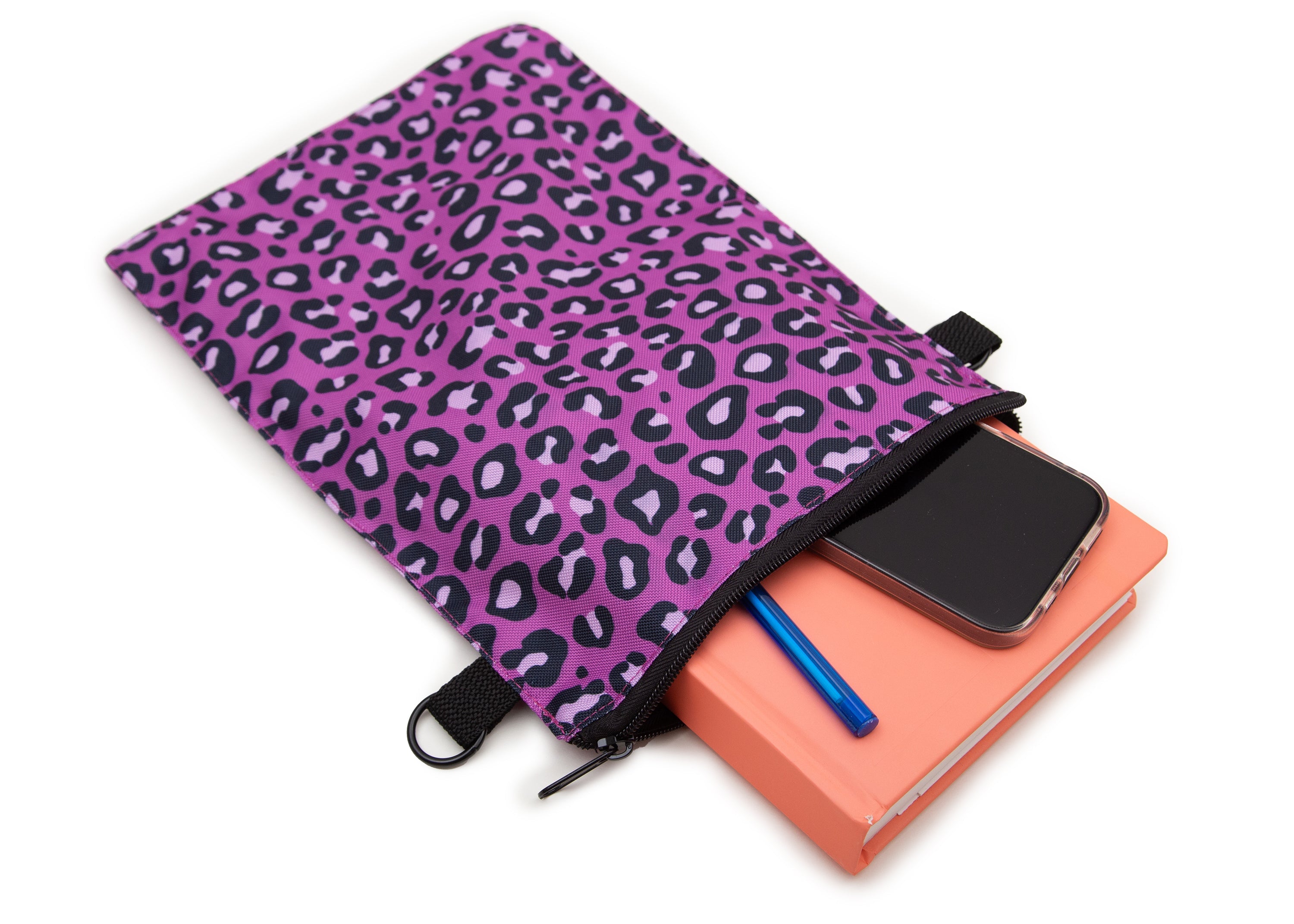 Wau-Backpack Reisedecke für Hunde Leo Fuchsia Detailansicht Tasche