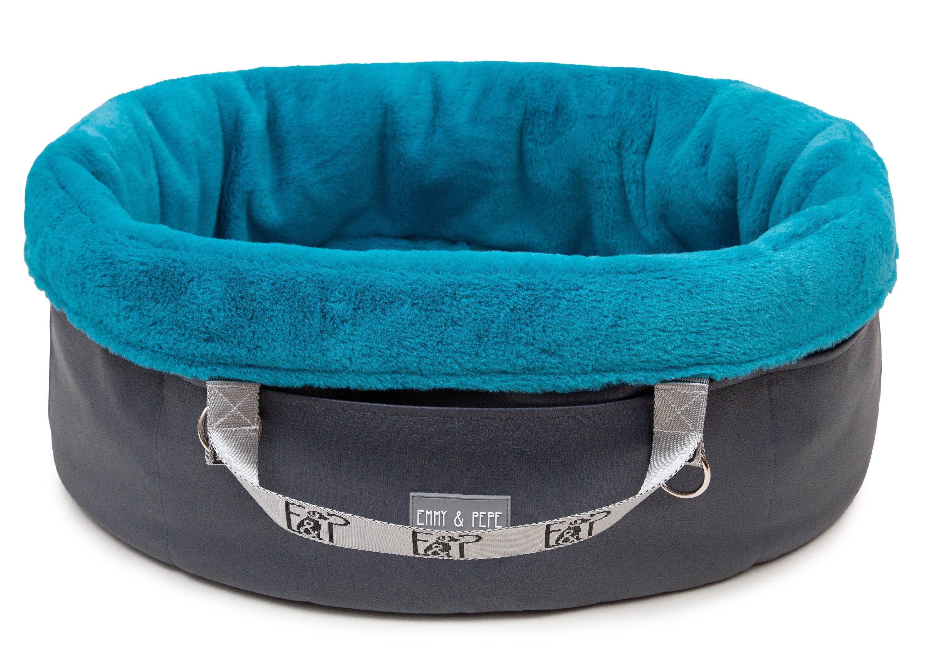 Wau-Snuggle Reiseköbchen für Hunde Midnight Oval Frontalansicht