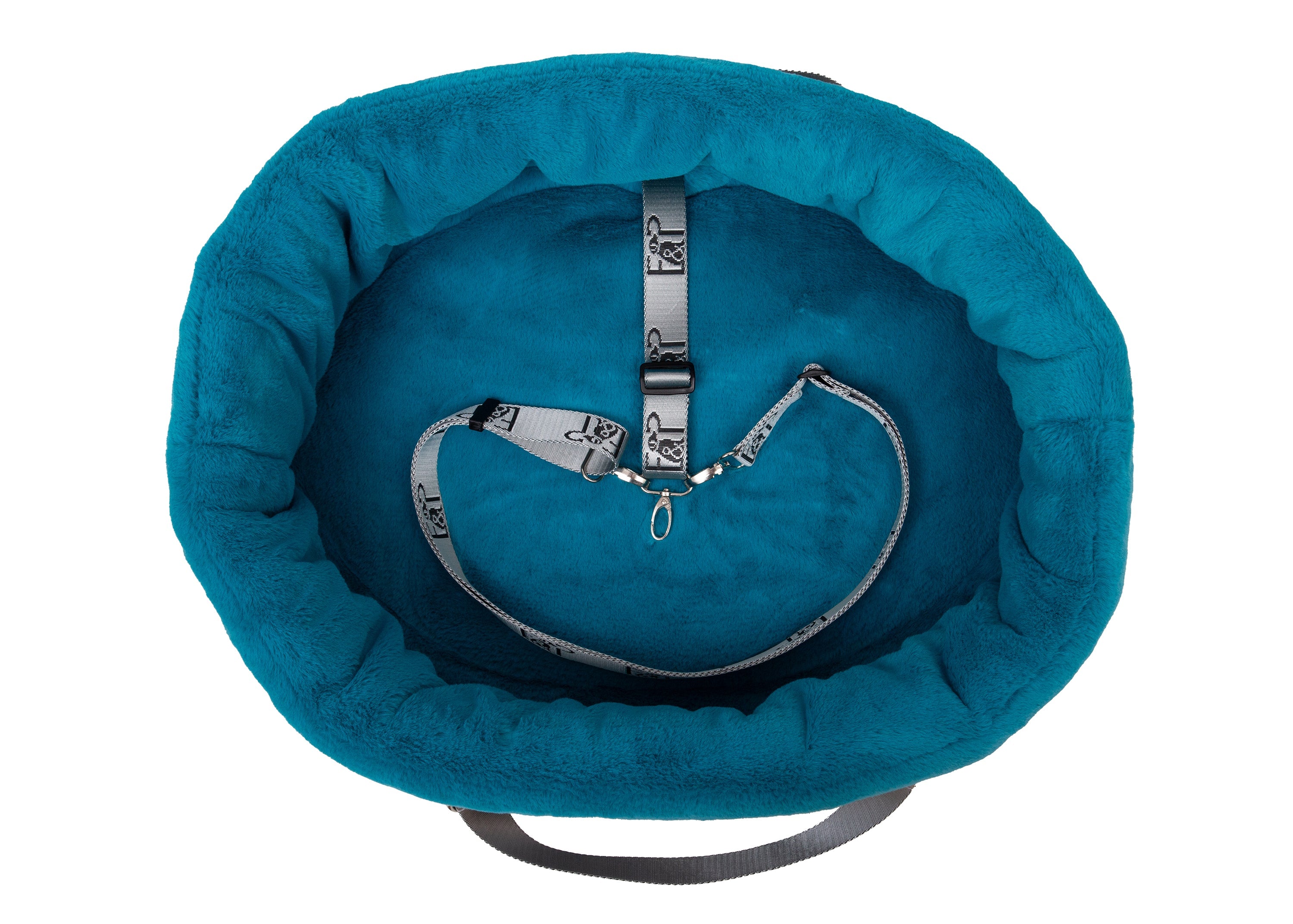 Wau-Snuggle Reisekörbchen für Hunde  Midnight Oval Ansicht von oben