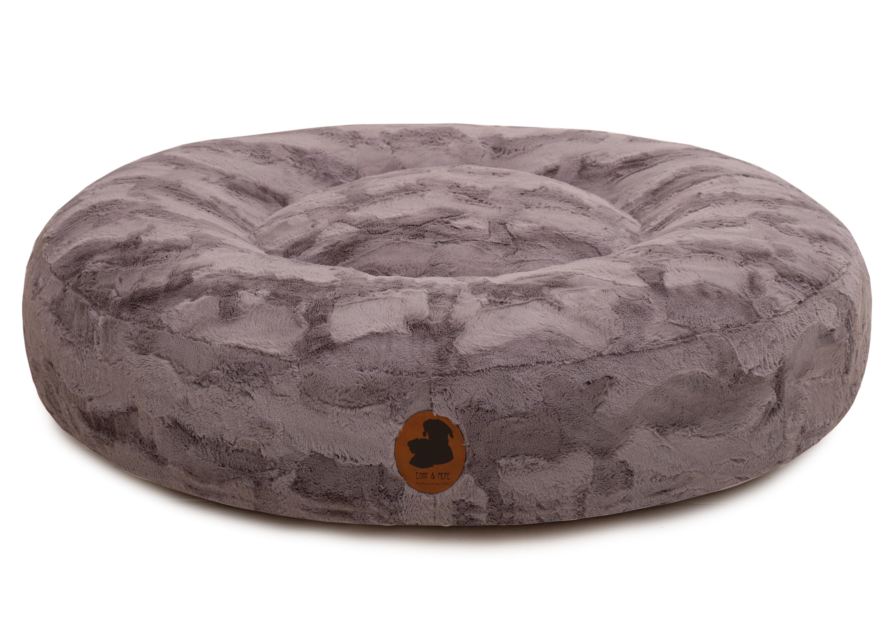 Wau-Bed Wild orthopädisches Hundebett  Wave Creme / Oval