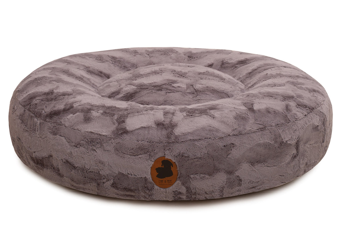 Wau-Bed Wild orthopädisches Hundebett  Wave Creme / Oval