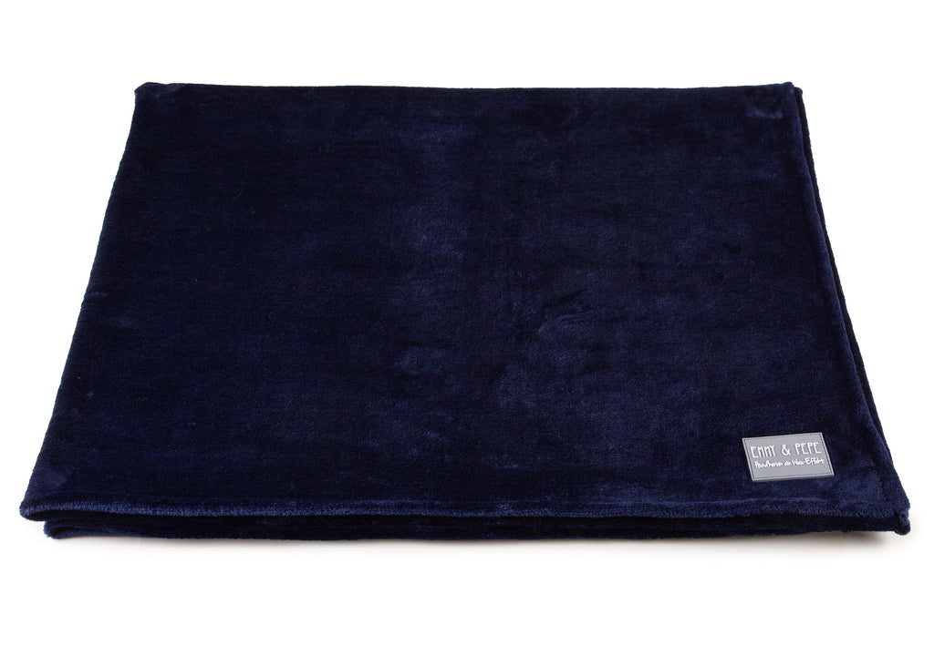 Wau-Blanket Hundedecke Dark Blue / M (100x80cm),Dark Blue / L (120x100cm),Dark Blue / XL (140x120cm) 