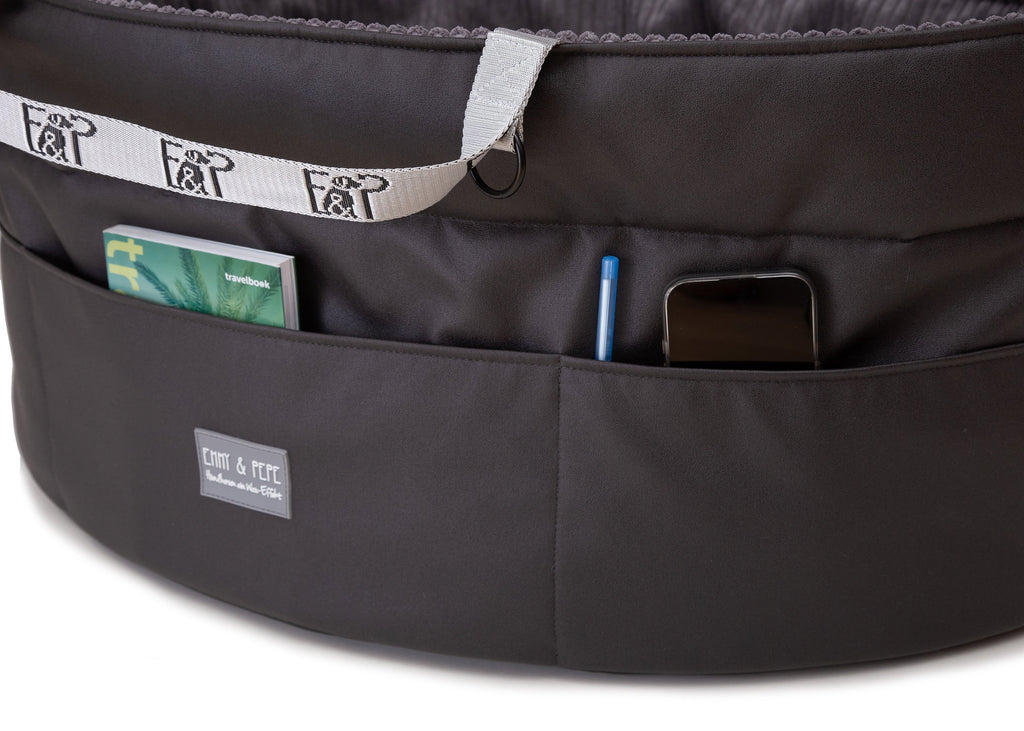 Wau-Snuggle Cord Dark Grey