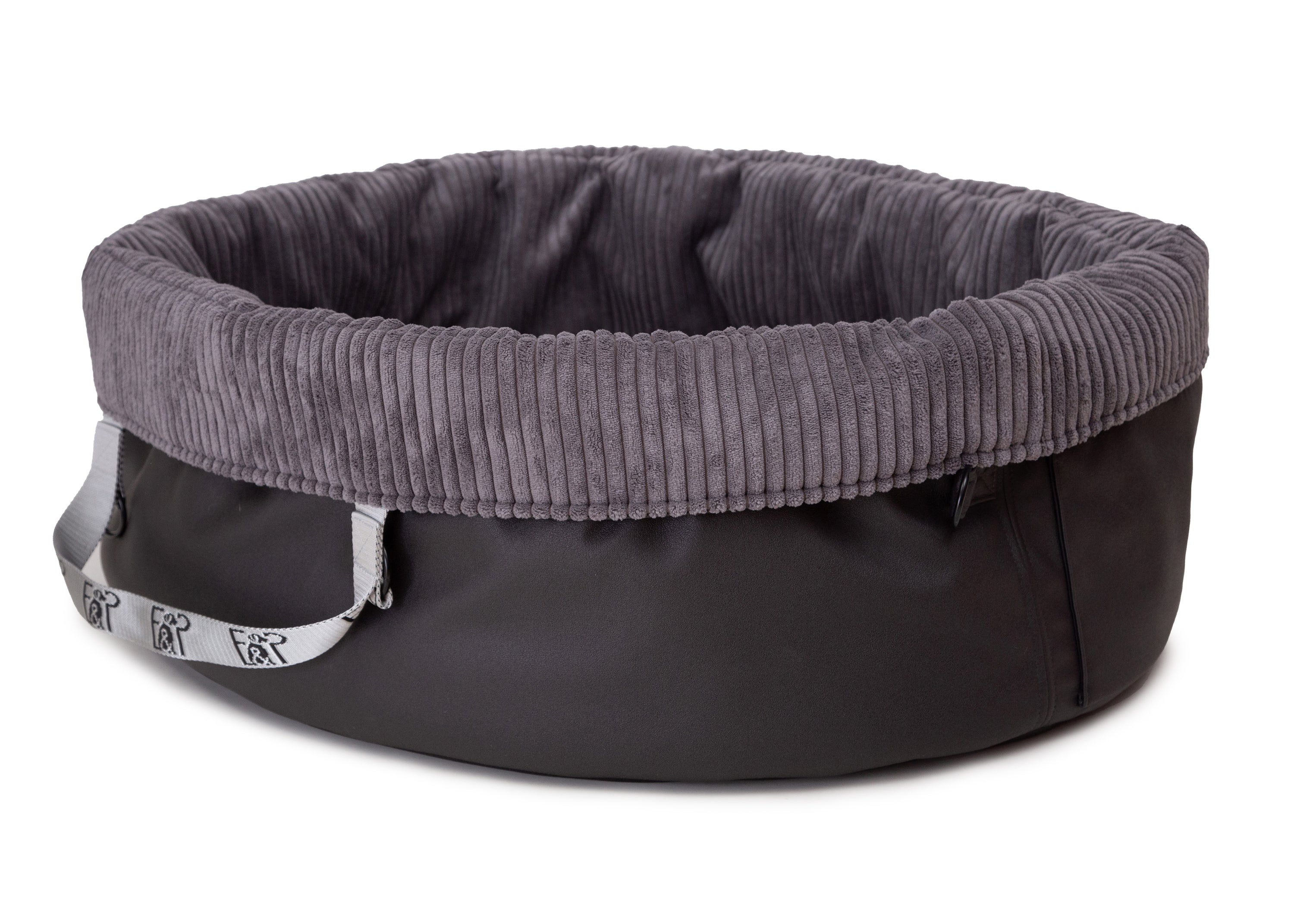 Wau-Snuggle Cord Dark Grey