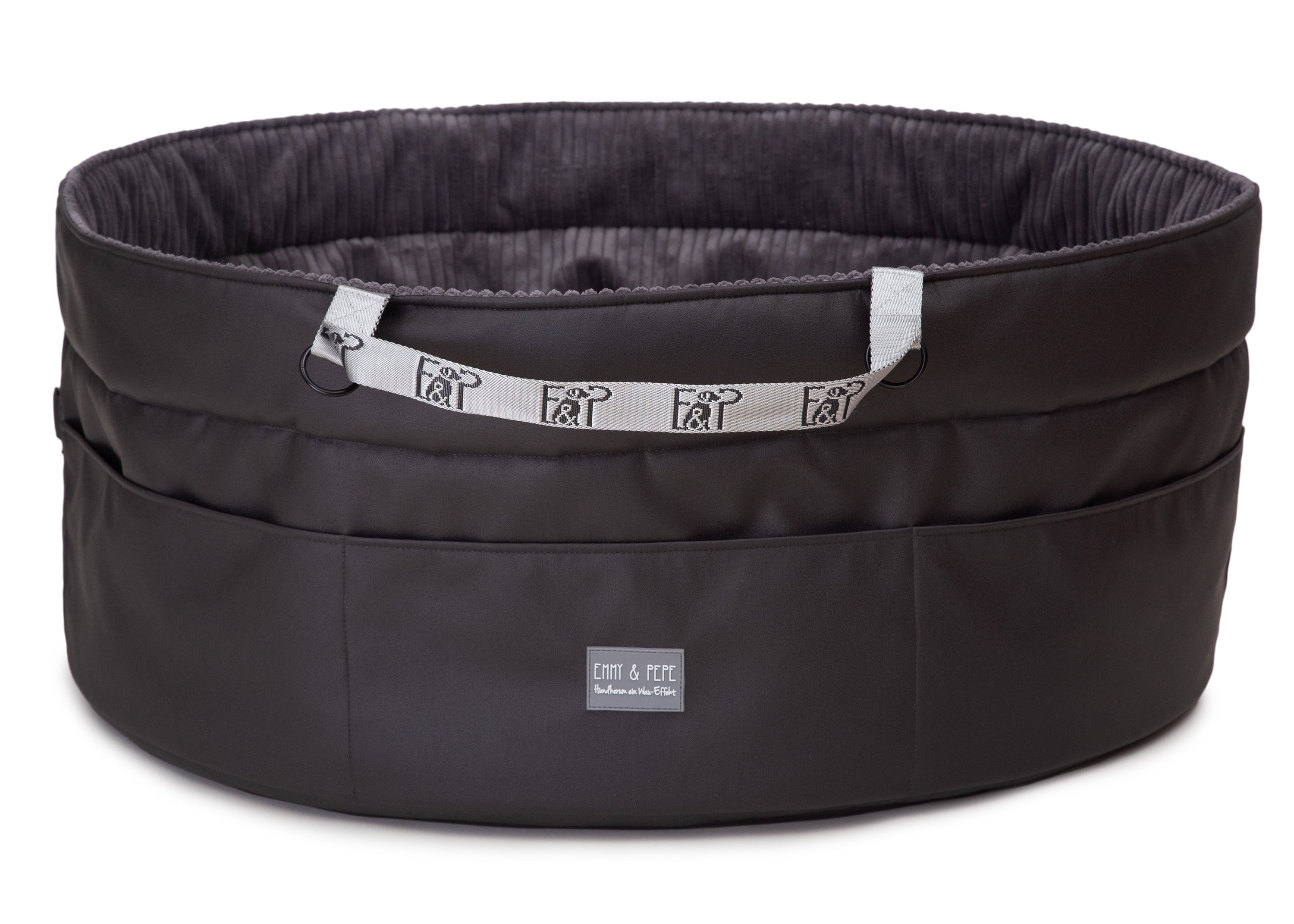 Wau-Snuggle Cord Dark Grey