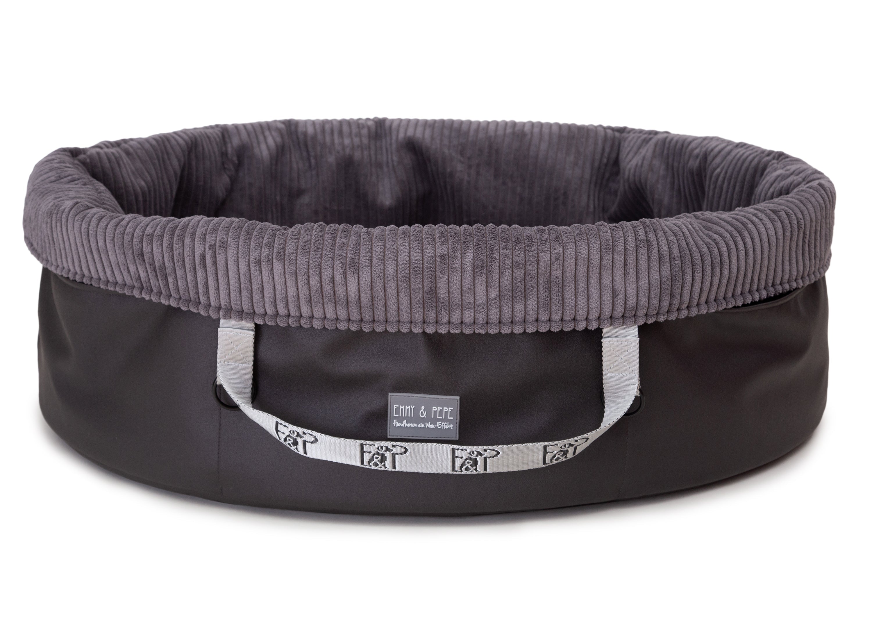 Wau-Snuggle Cord Dark Grey