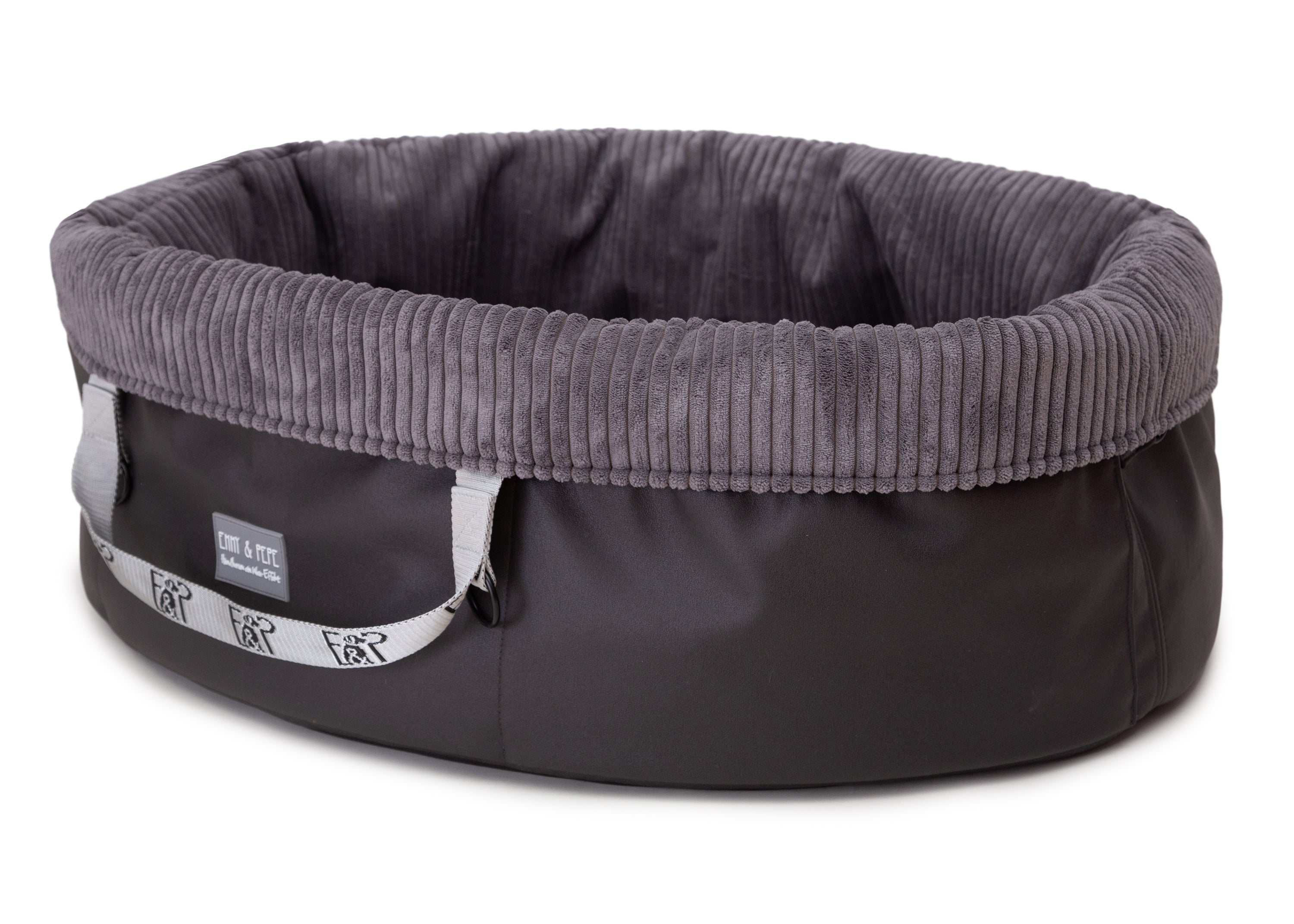 Wau-Snuggle Cord Dark Grey