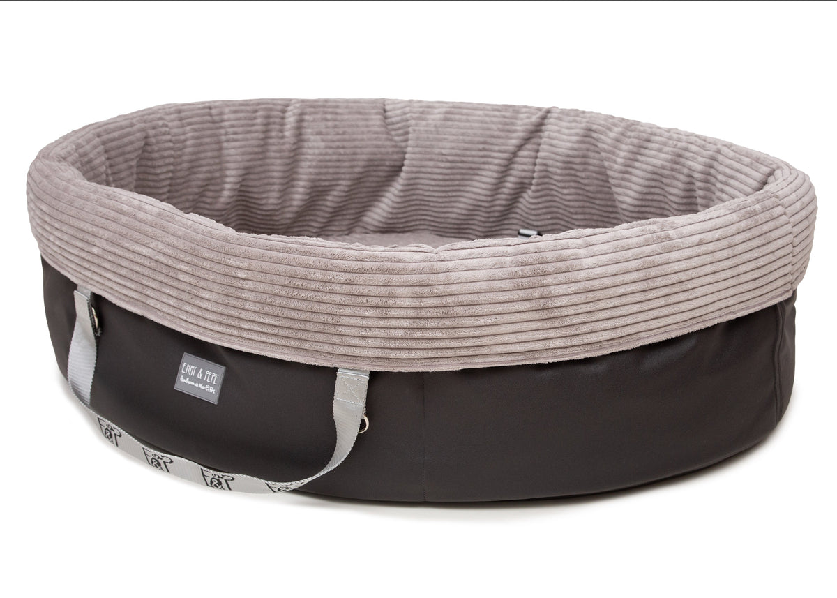 Wau-Snuggle Cord Light Grey