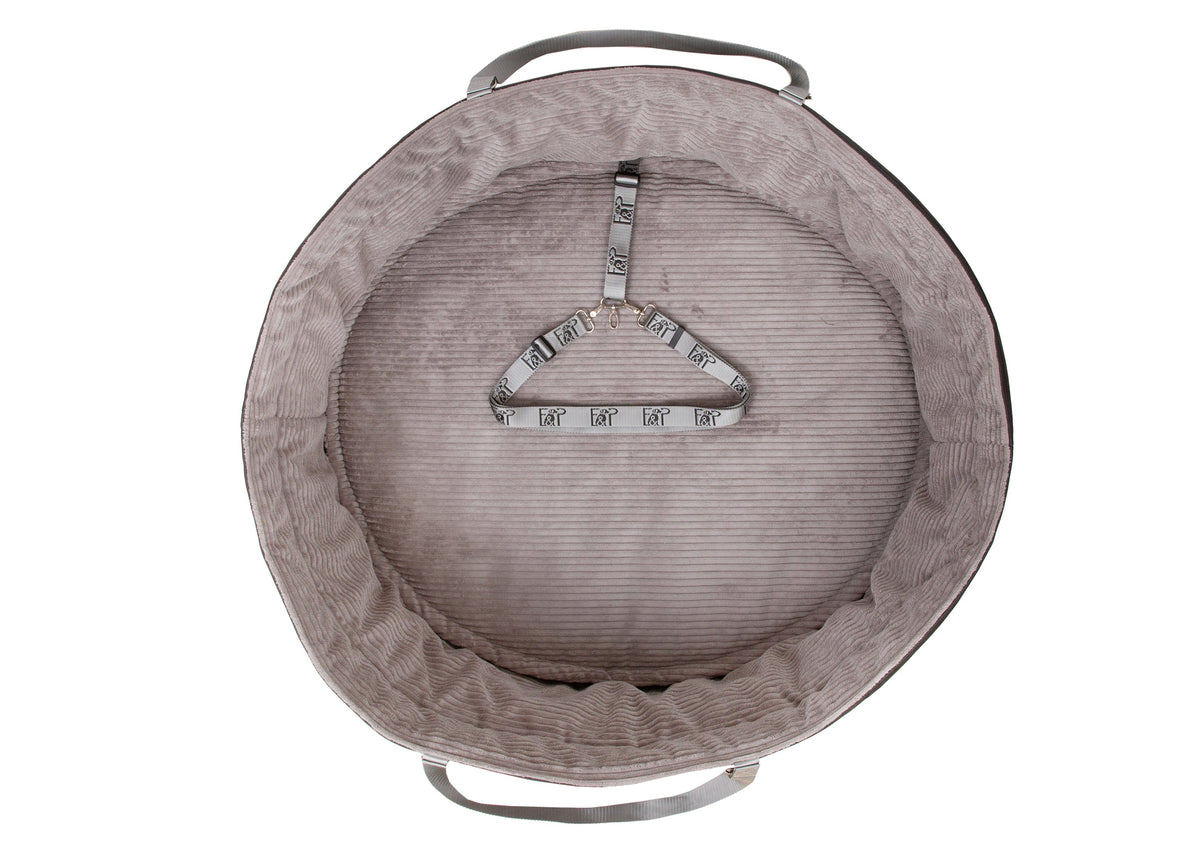 Wau-Snuggle Cord Light Grey