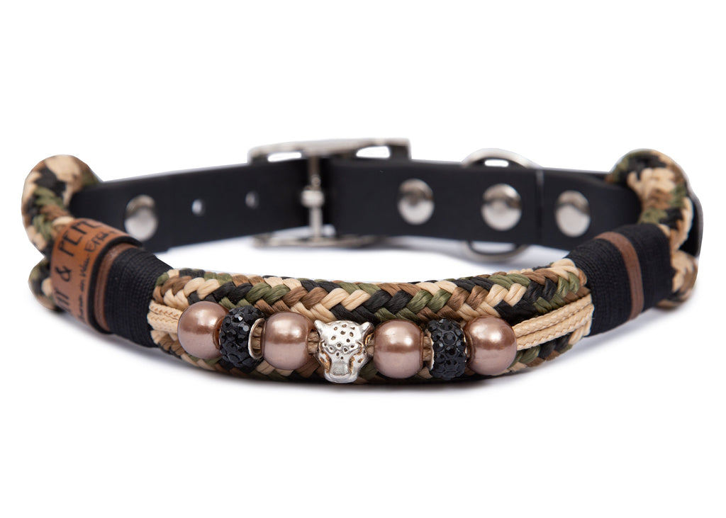 Tauhalsband mit Perlen Rock Me