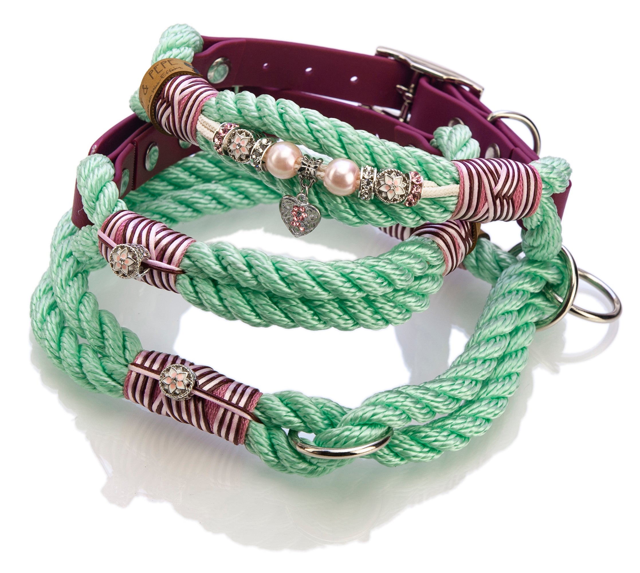 Tauhalsband ohne Perlen Flora