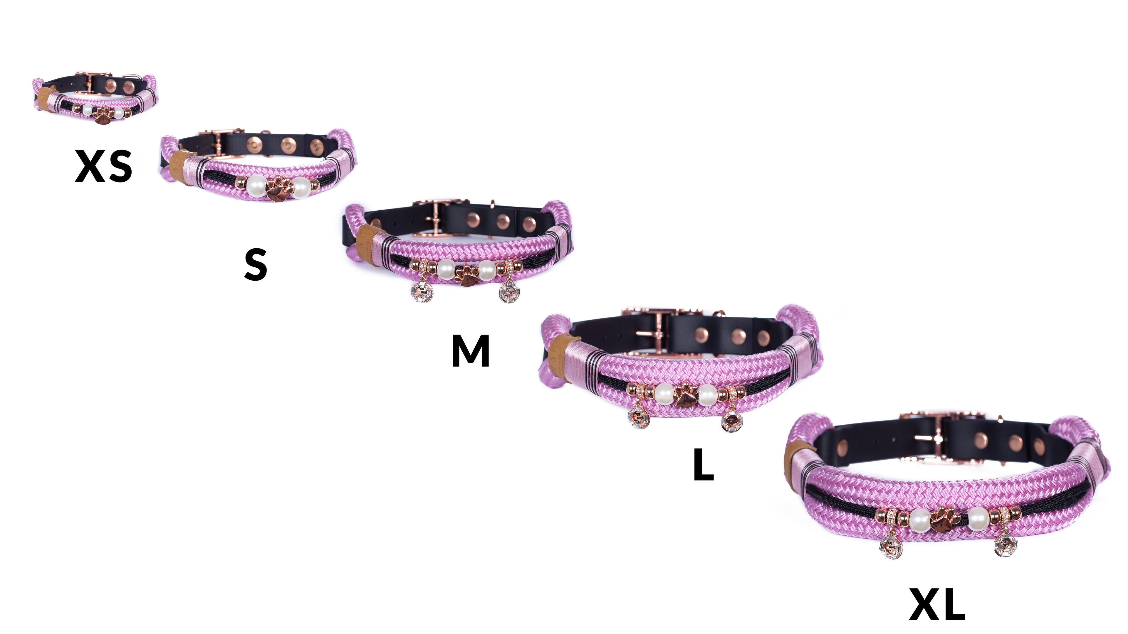 Tauhalsband ohne Perlen Ava XS & S