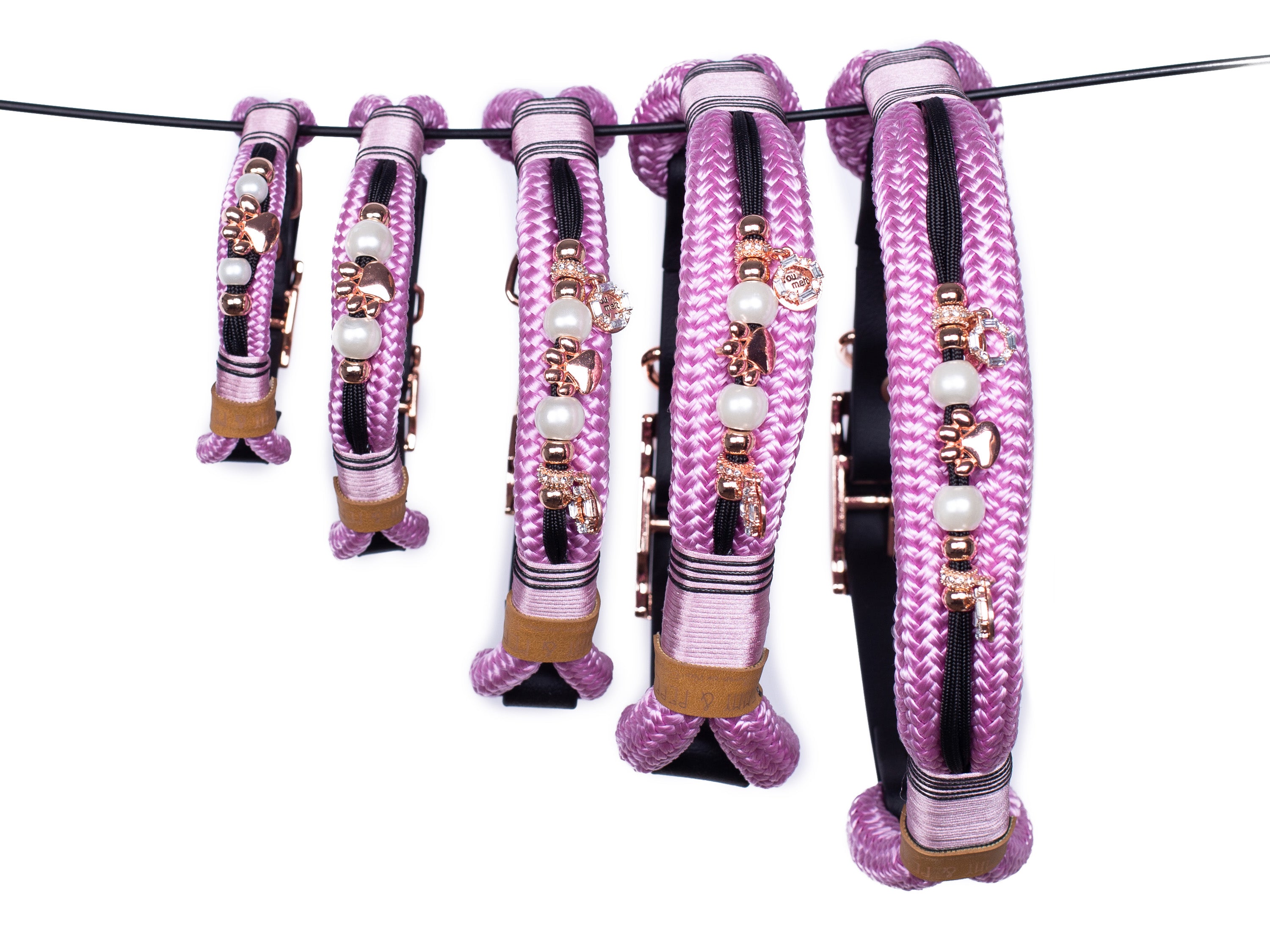 Tauhalsband ohne Perlen Ava XS & S