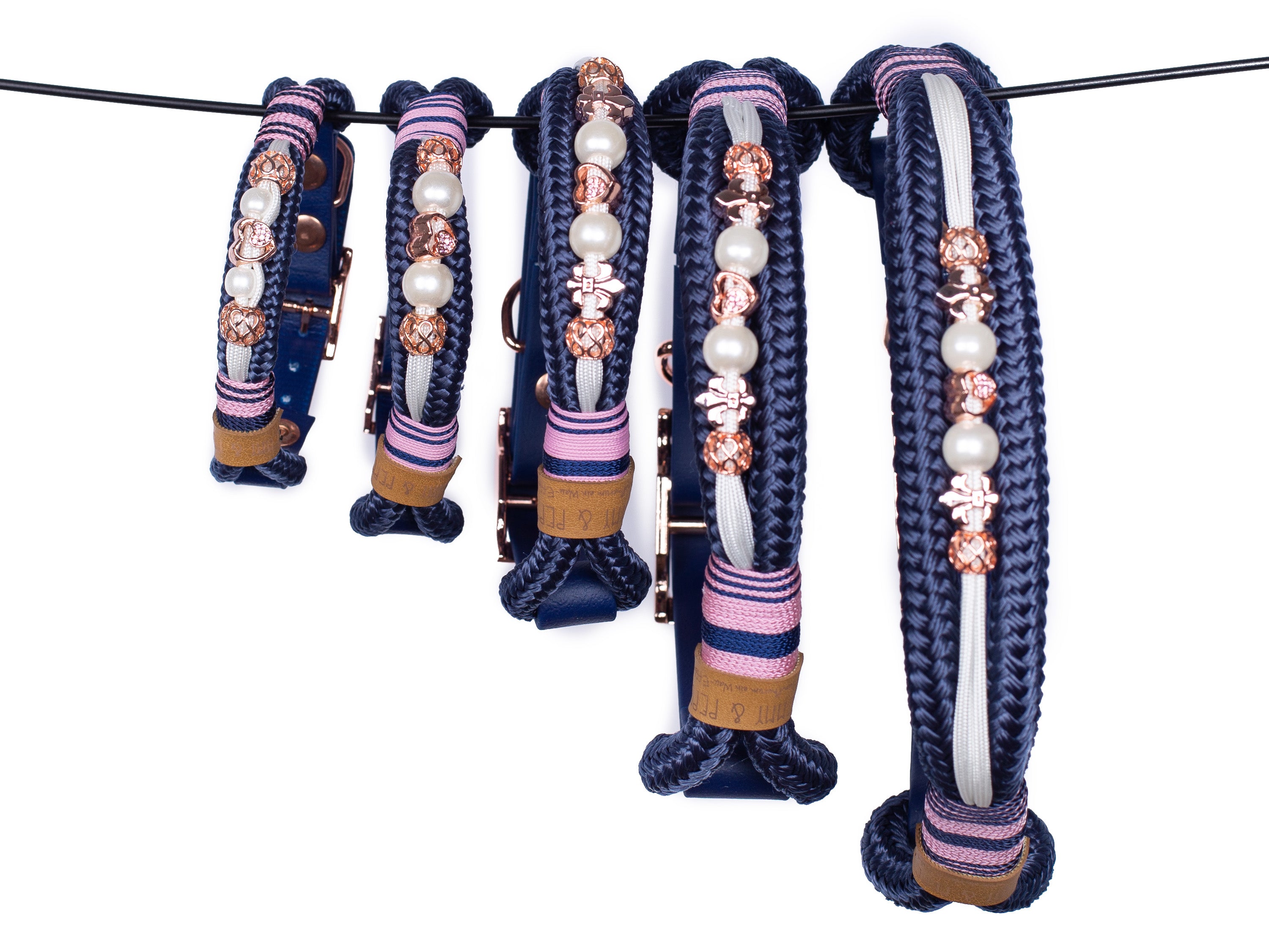 Tauhalsband mit Perlen Catja XS