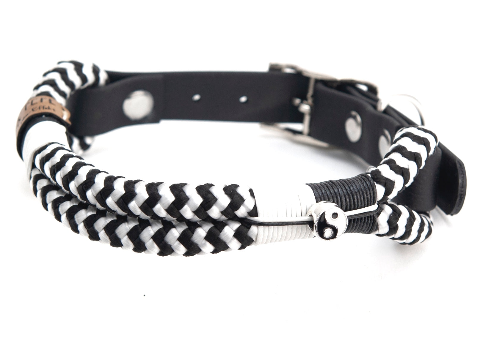 Tauhalsband ohne Perlen Ying Yang XS & L