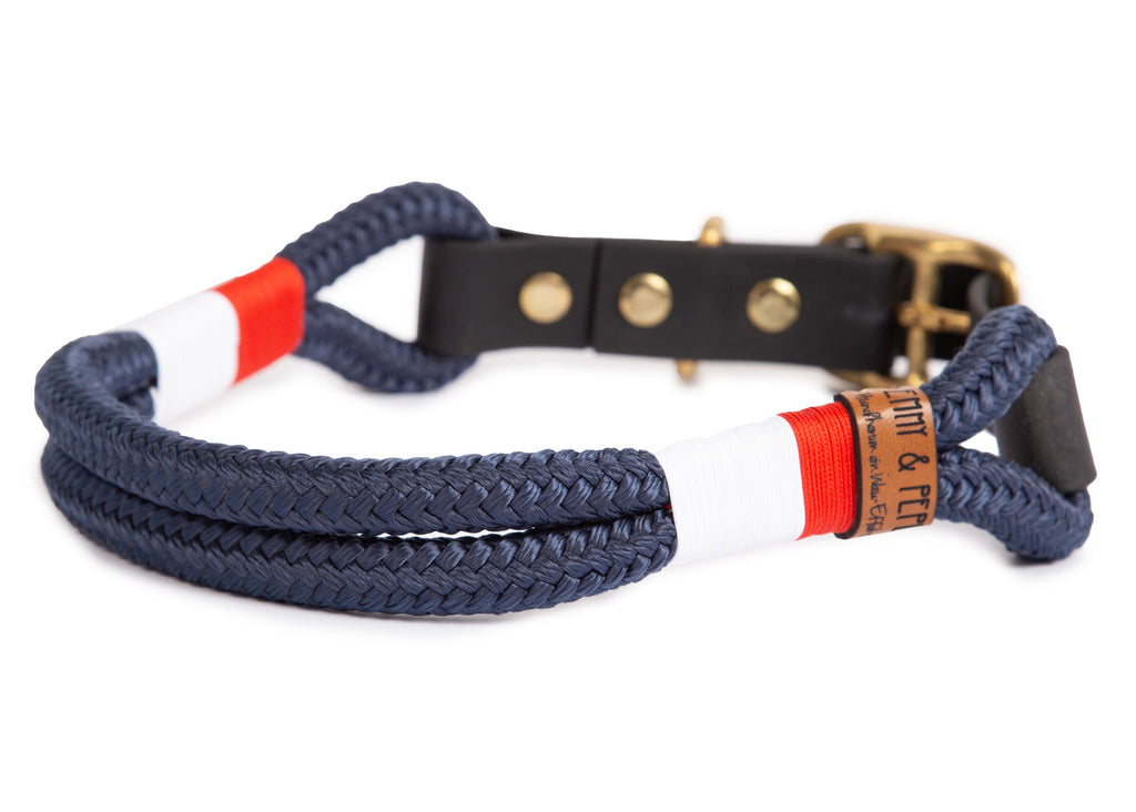 Tauhalsband ohne Perlen Sylt S (25-33cm),M (33-40cm),L (39-49cm),XL (49.59cm) 