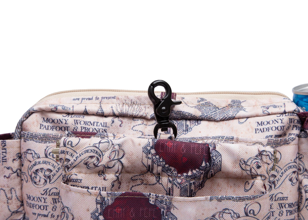 Wau-Pack Gassitasche, Modell Karte der E&P,  abnehmbare Leckerlitasche