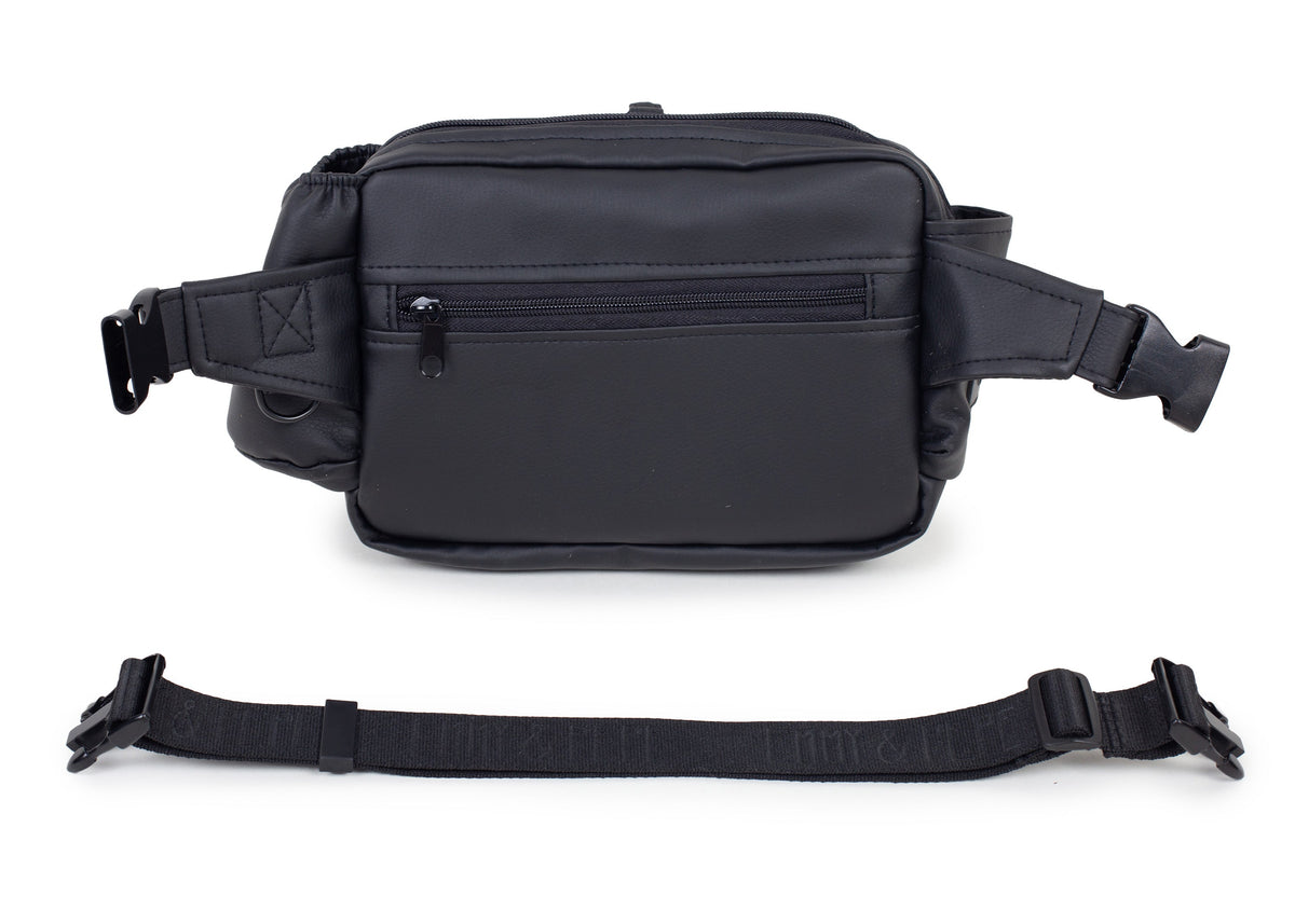 Wau-Pack Kunstleder Hans in Black
