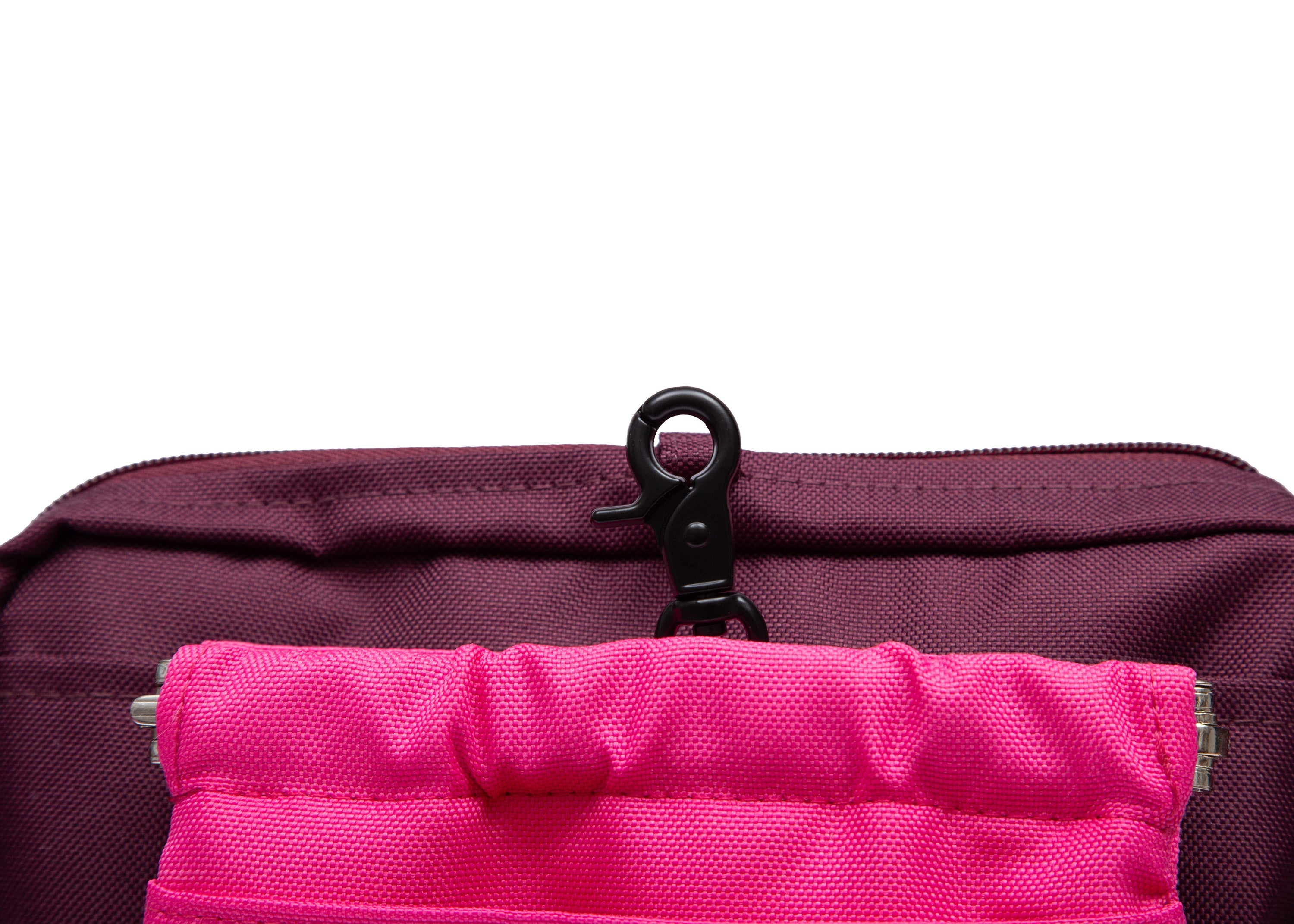 Wau-Pack große Gassitasche, Modell  Pink Berry, Gurtlängen S (60-85cm),M (80-110cm),L (100-145cm) - bei jedem Spaziergang alles dabei