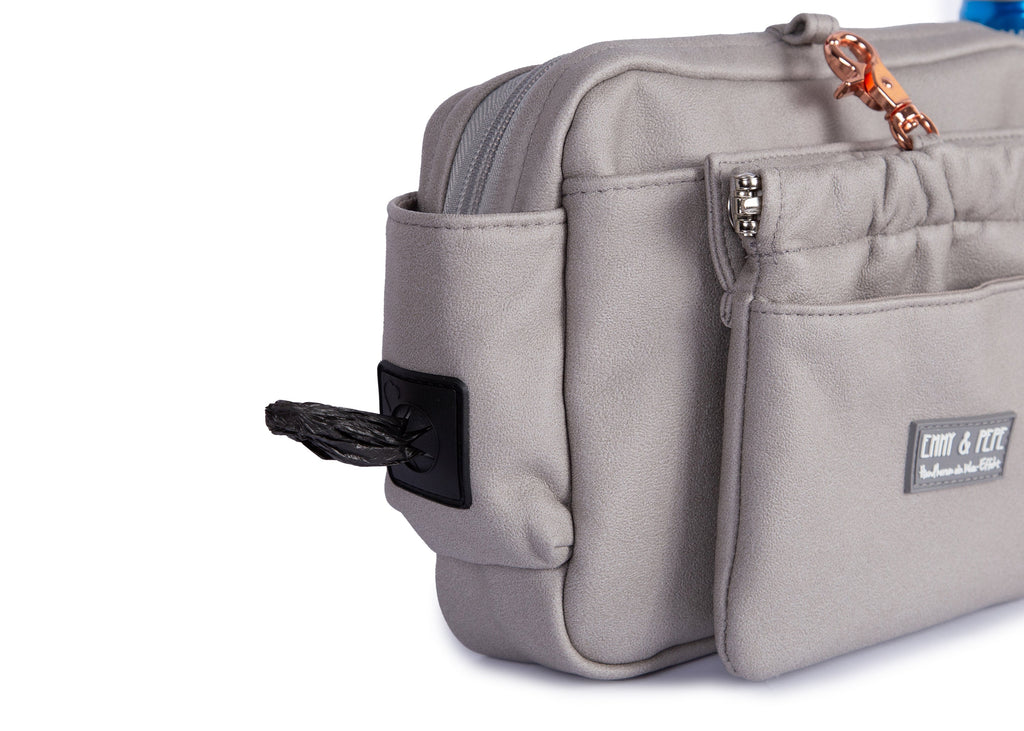 Wau-Pack Wildleder Silber